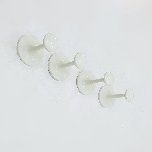 Set of 4 space age coat hooks from Schönbuch, Germany 1970