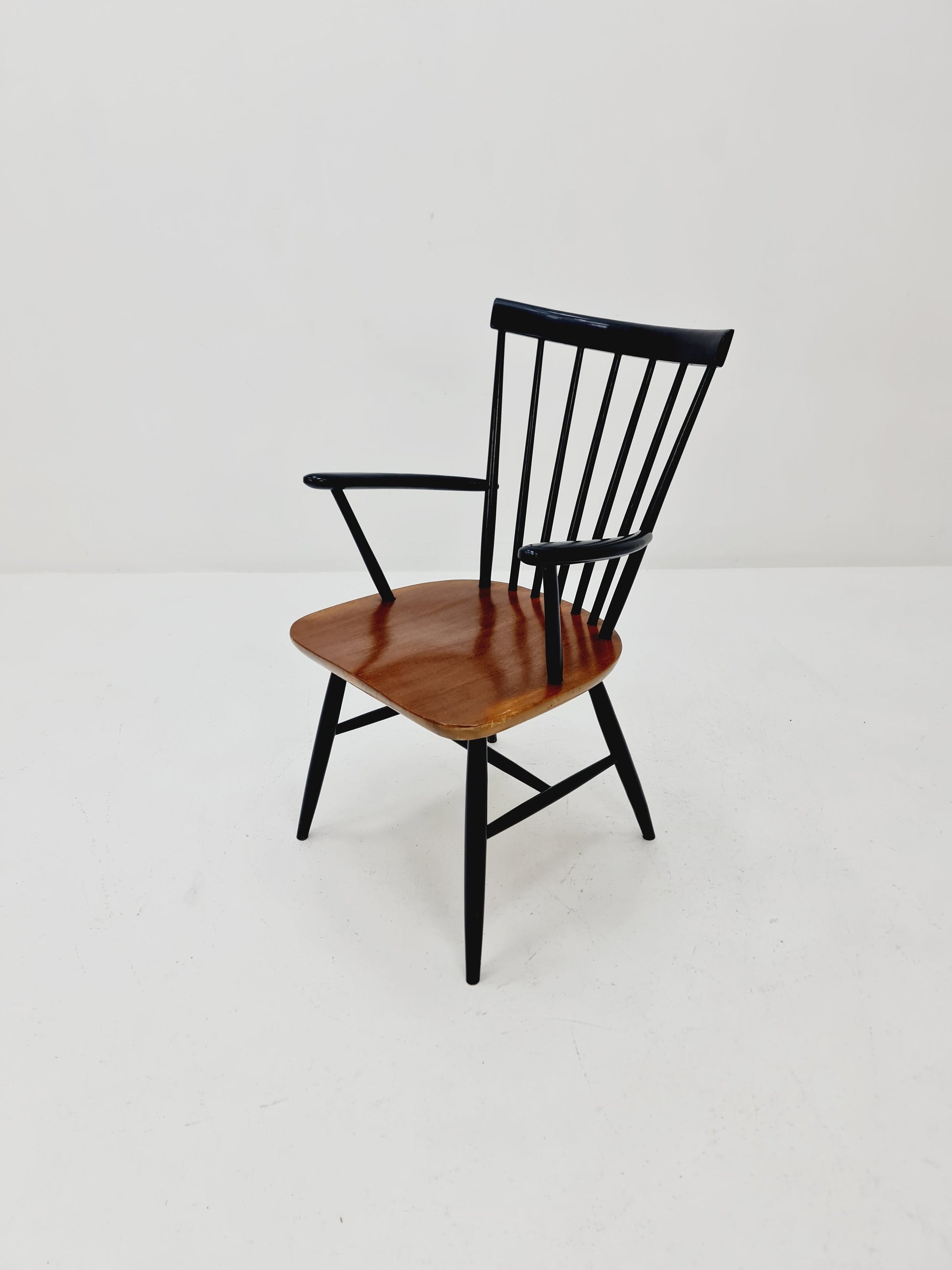 Vintage Swedish teak armchair by Nesto, Nässjö, 1960s