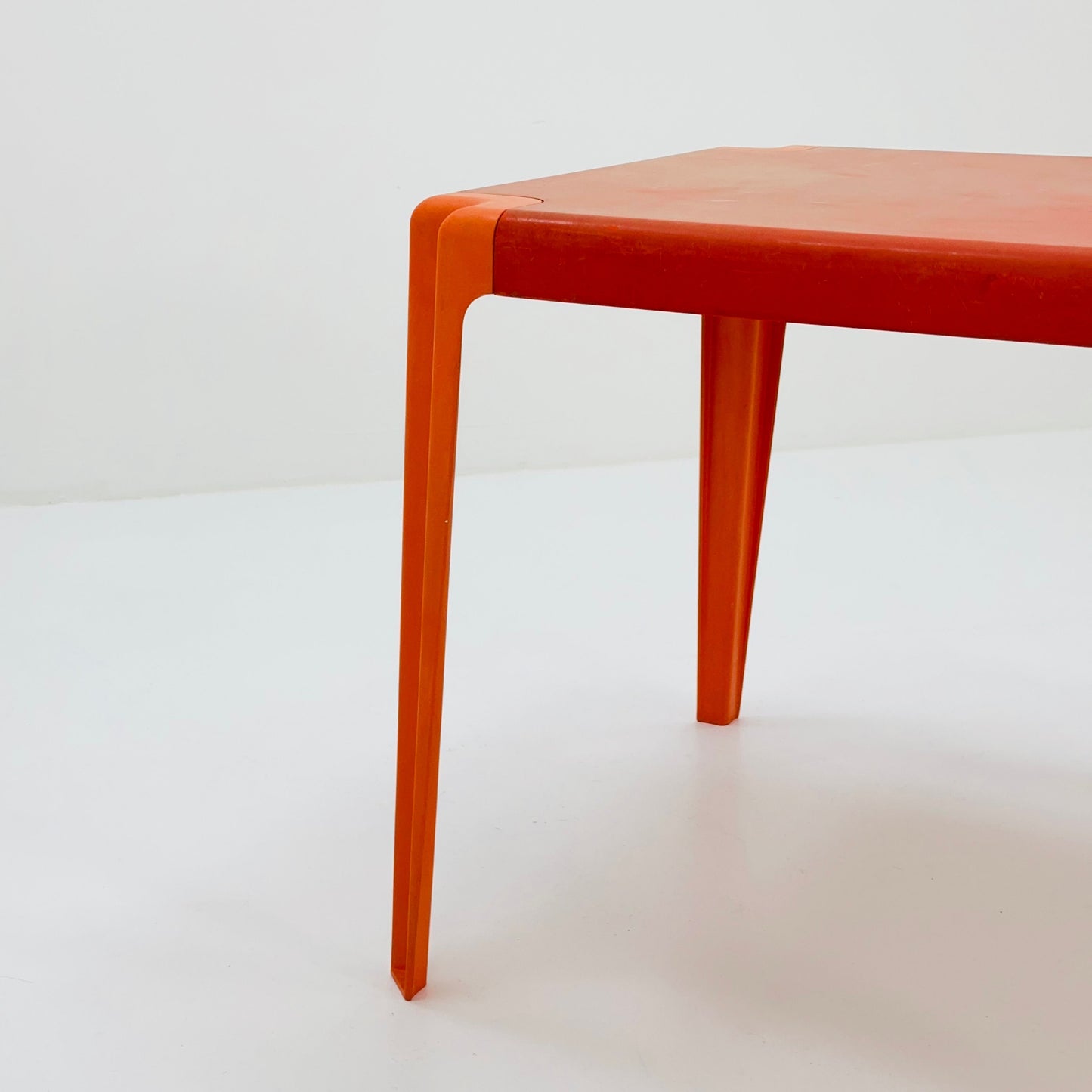 Space age fiberglass dining table by Helmut Batzner for Bofinger 1970s, Germany