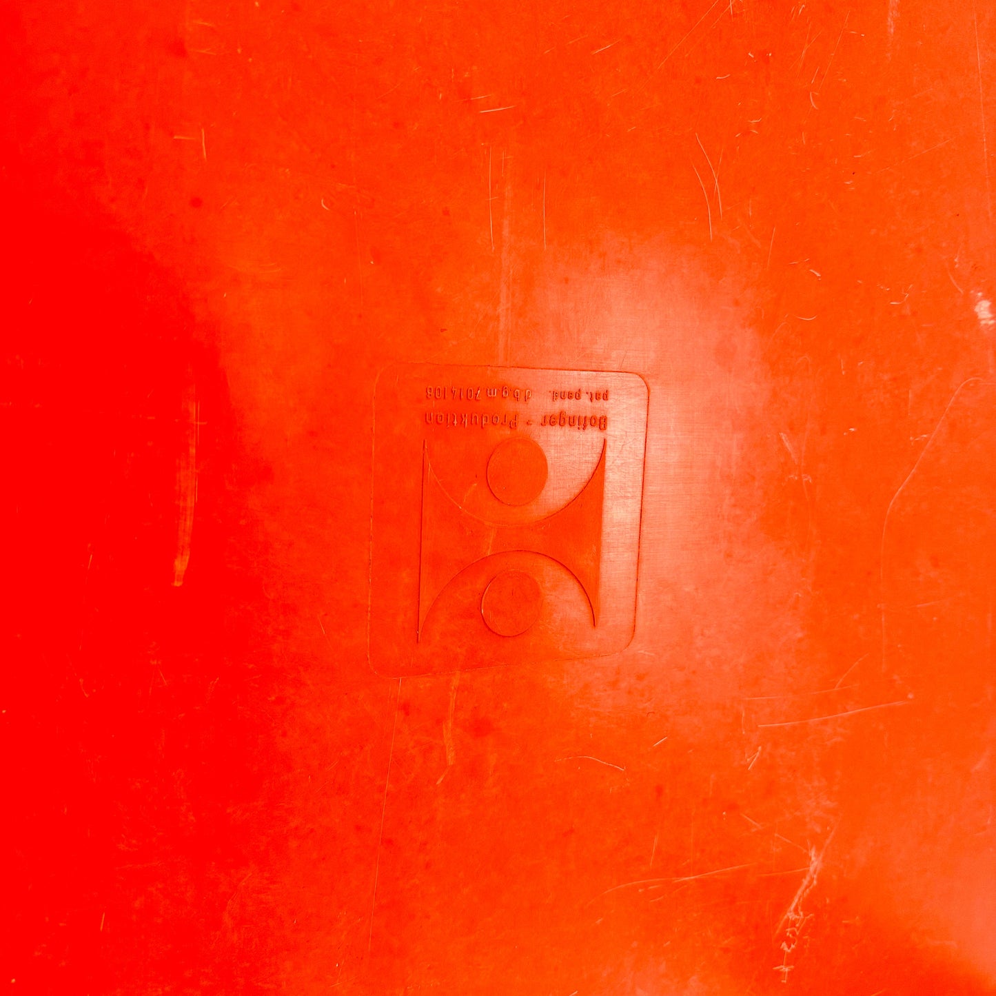 Space age fiberglass dining table by Helmut Batzner for Bofinger 1970s, Germany