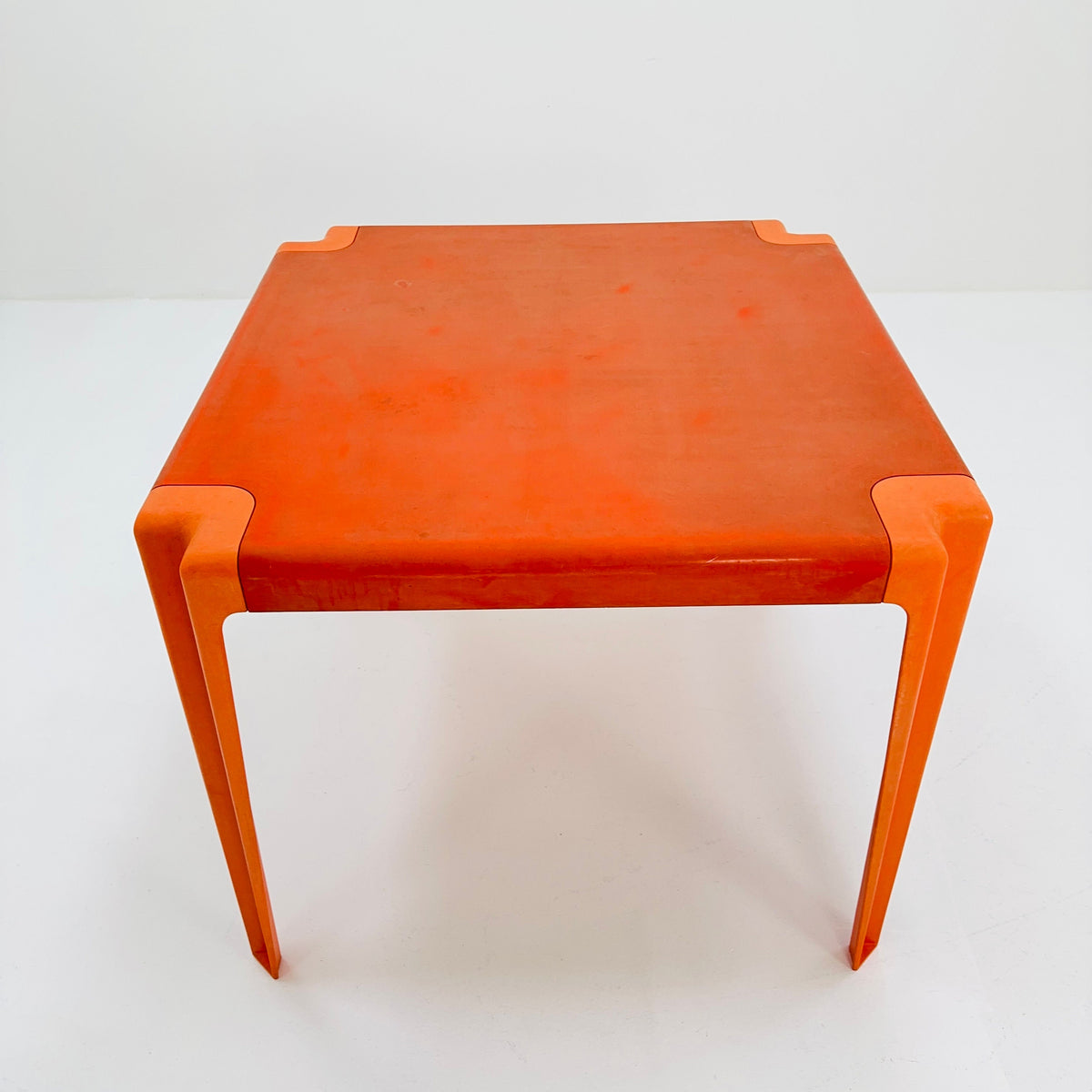 Space age fiberglass dining table by Helmut Batzner for Bofinger 1970s, Germany
