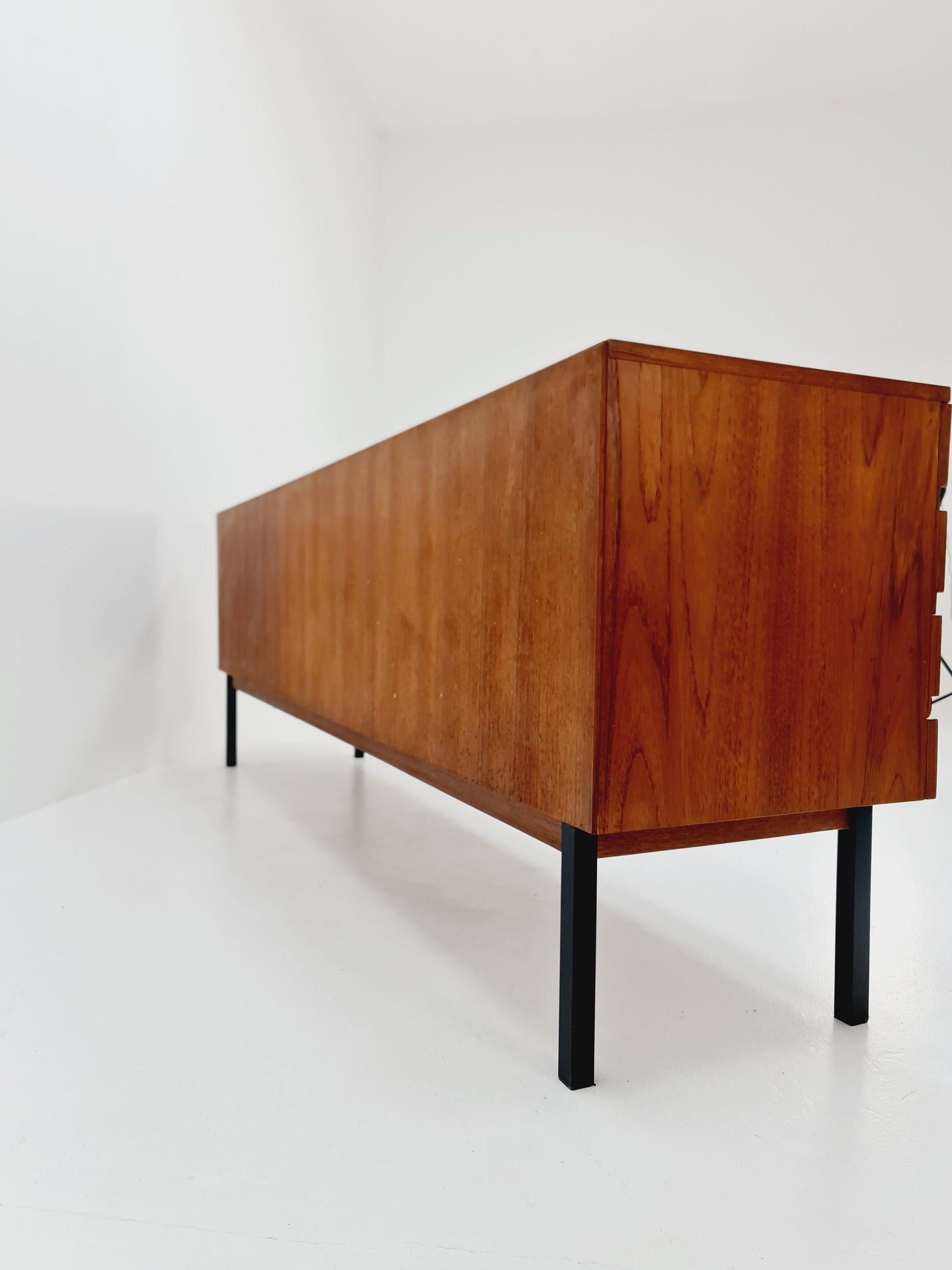 Rare Mid Century Modern Teak German sideboard, 1960s