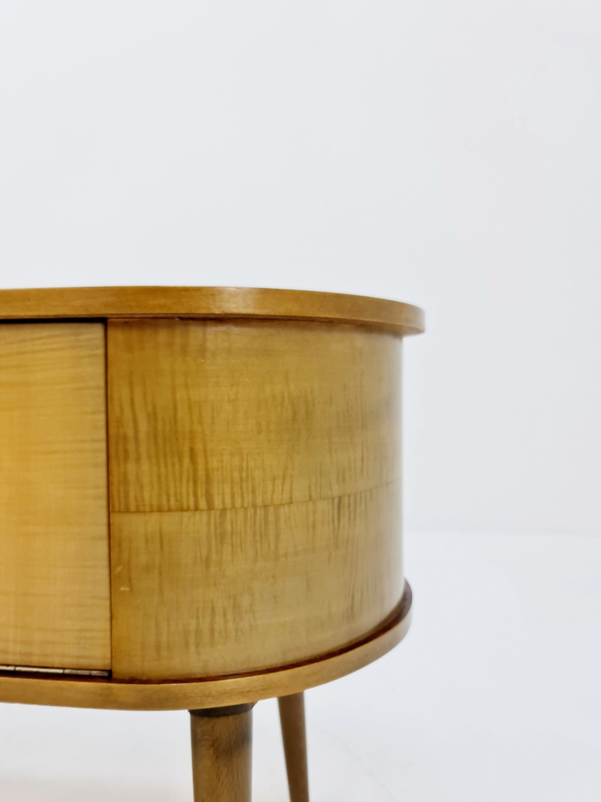 German Mid century nightstands/ bedside tables BY WK Möbel , 1960s
