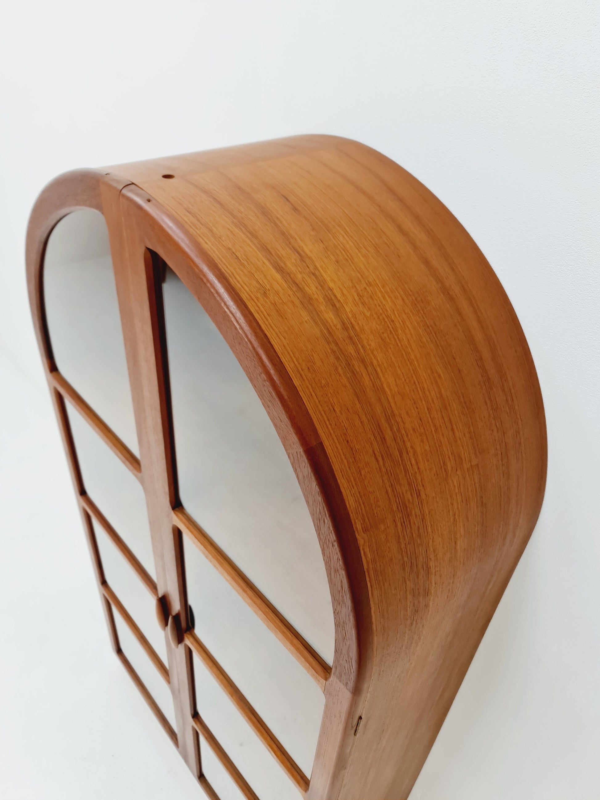Mid Century Modern danish cabinet teak Display / Vitrine By Dyrlund ,1960s