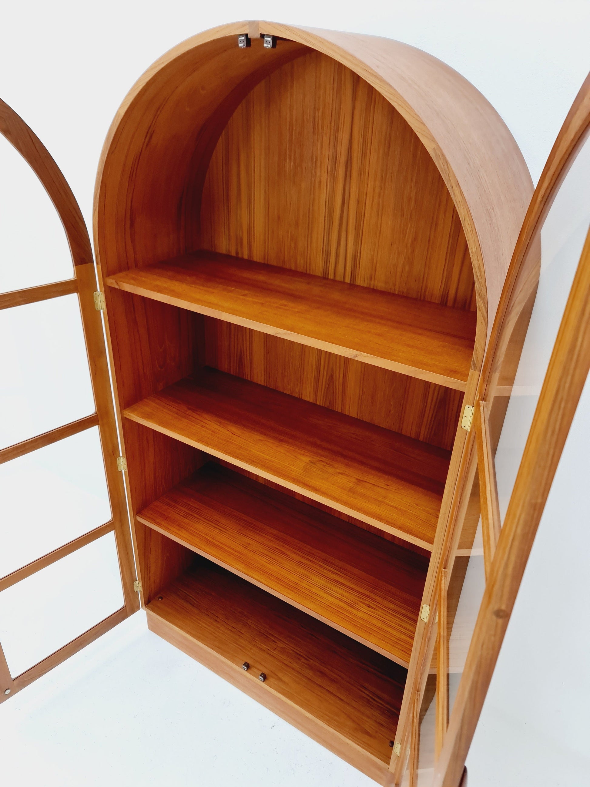 Mid Century Modern danish cabinet teak Display / Vitrine By Dyrlund ,1960s