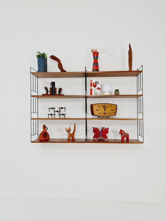 String shelf-system by WHB German Teak , 1950s