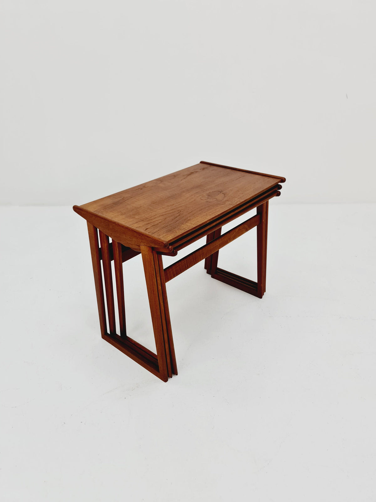 Rare Midcentury danish teak nesting tables/ side tables , 1960s
