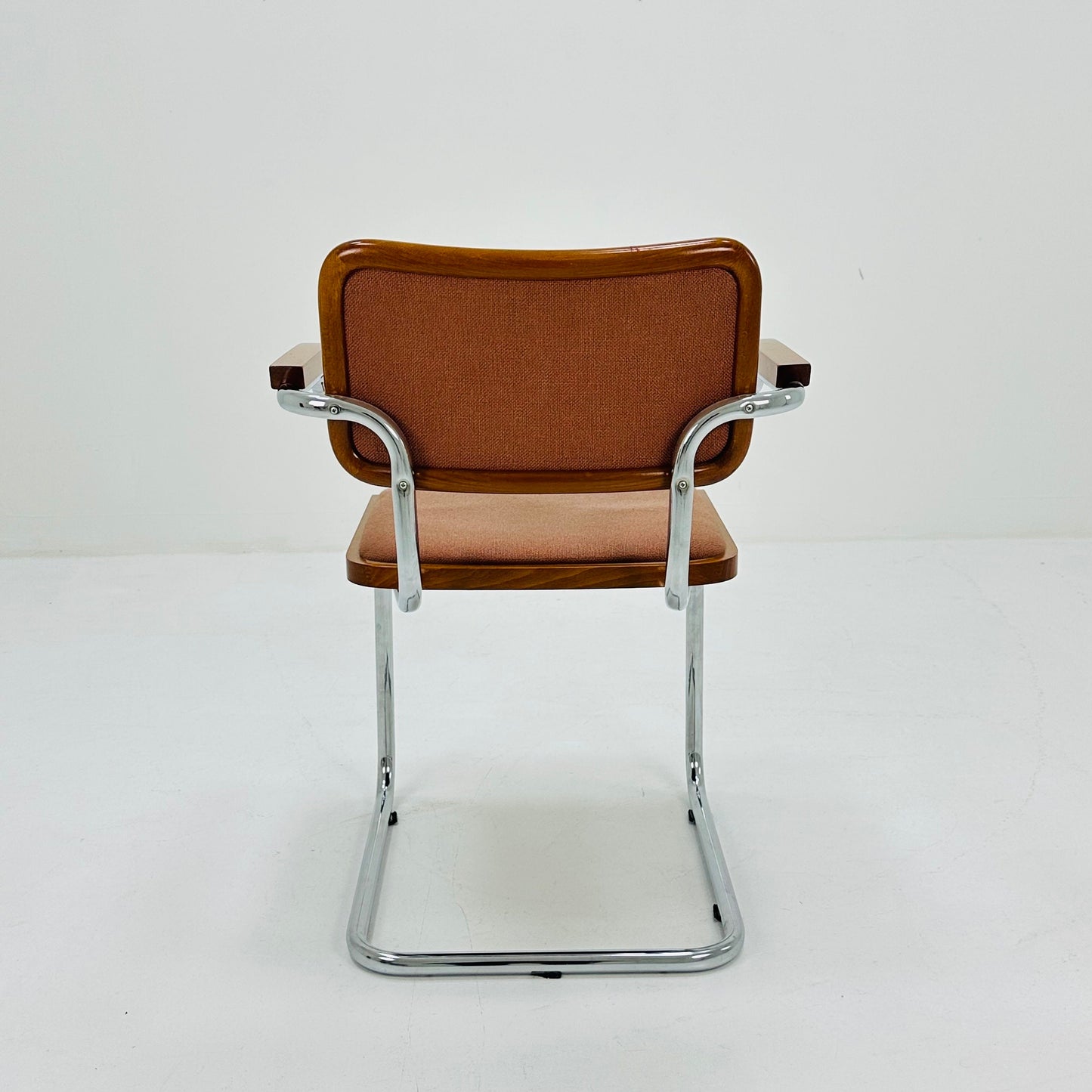 1 of 6 Marcel Breuer B32 upholstered Cesca Armchair, bauhaus design by Bene