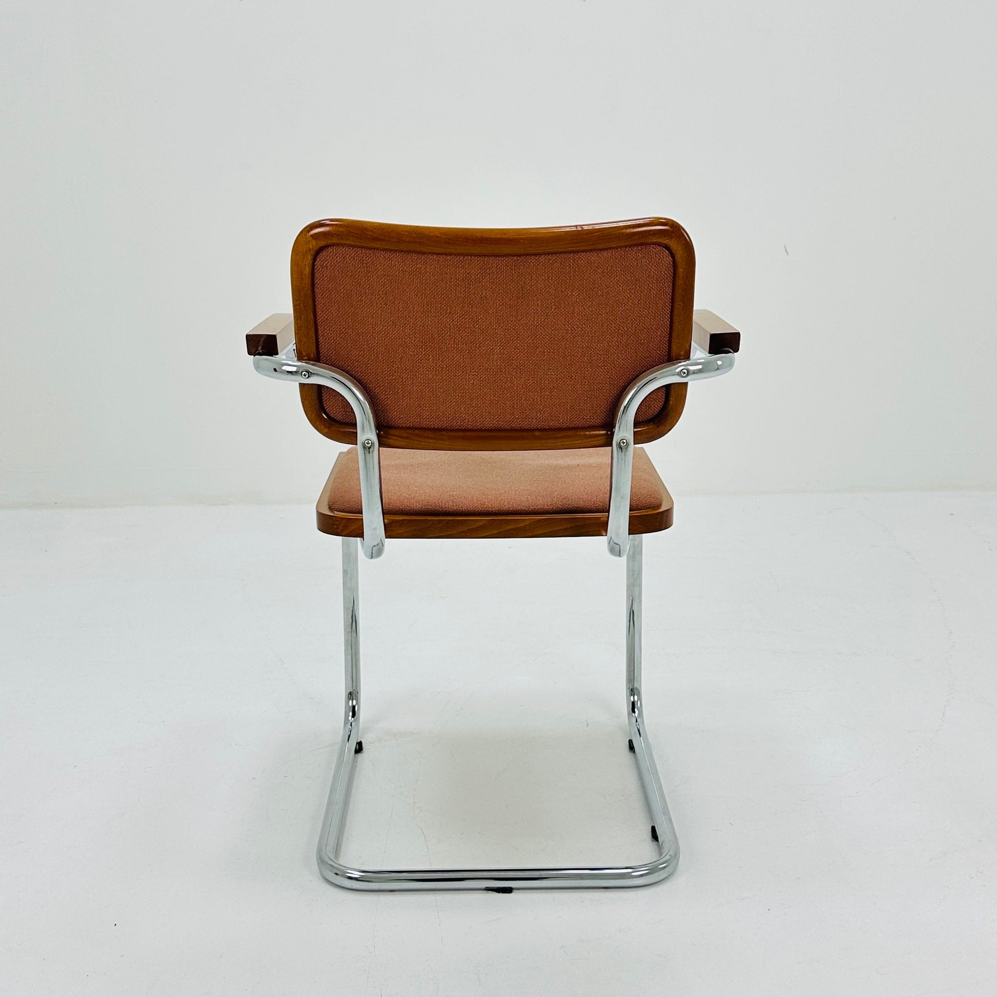 1 of 6 Marcel Breuer B32 upholstered Cesca Armchair, bauhaus design by Bene
