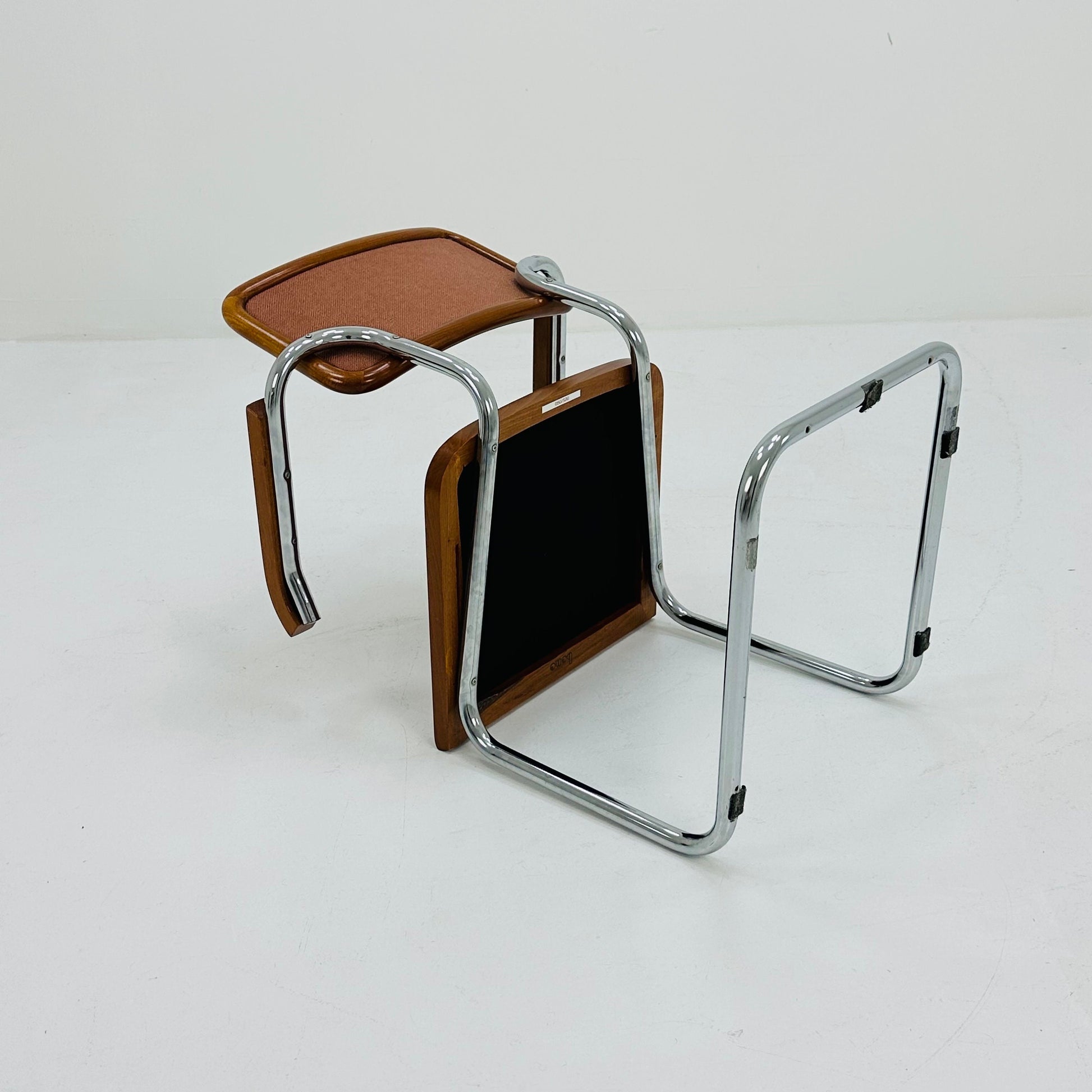 1 of 6 Marcel Breuer B32 upholstered Cesca Armchair, bauhaus design by Bene