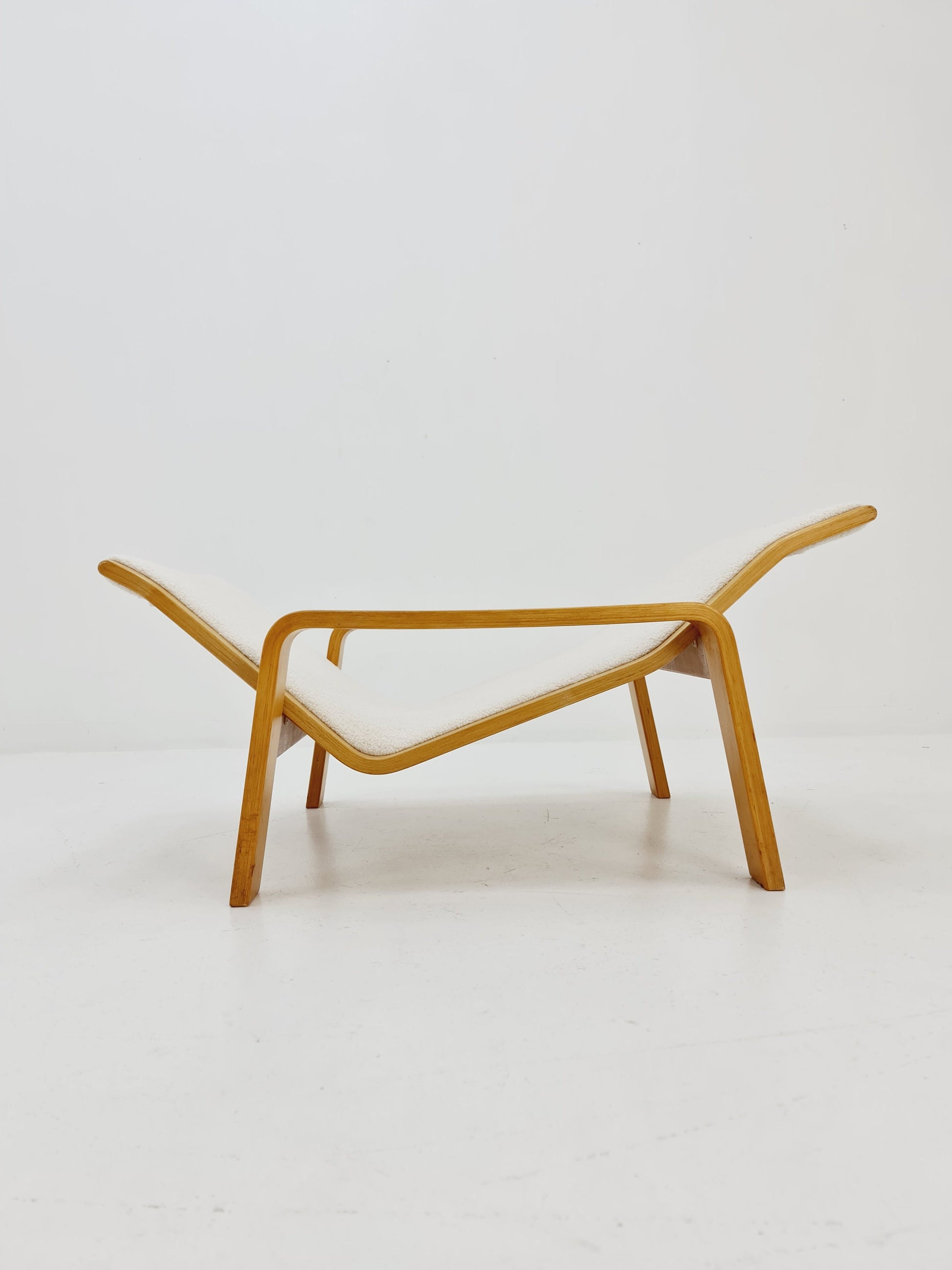 Midcentury easy chairs by Ilmar Lappalainen for Askoo, Finland, 1960s,
