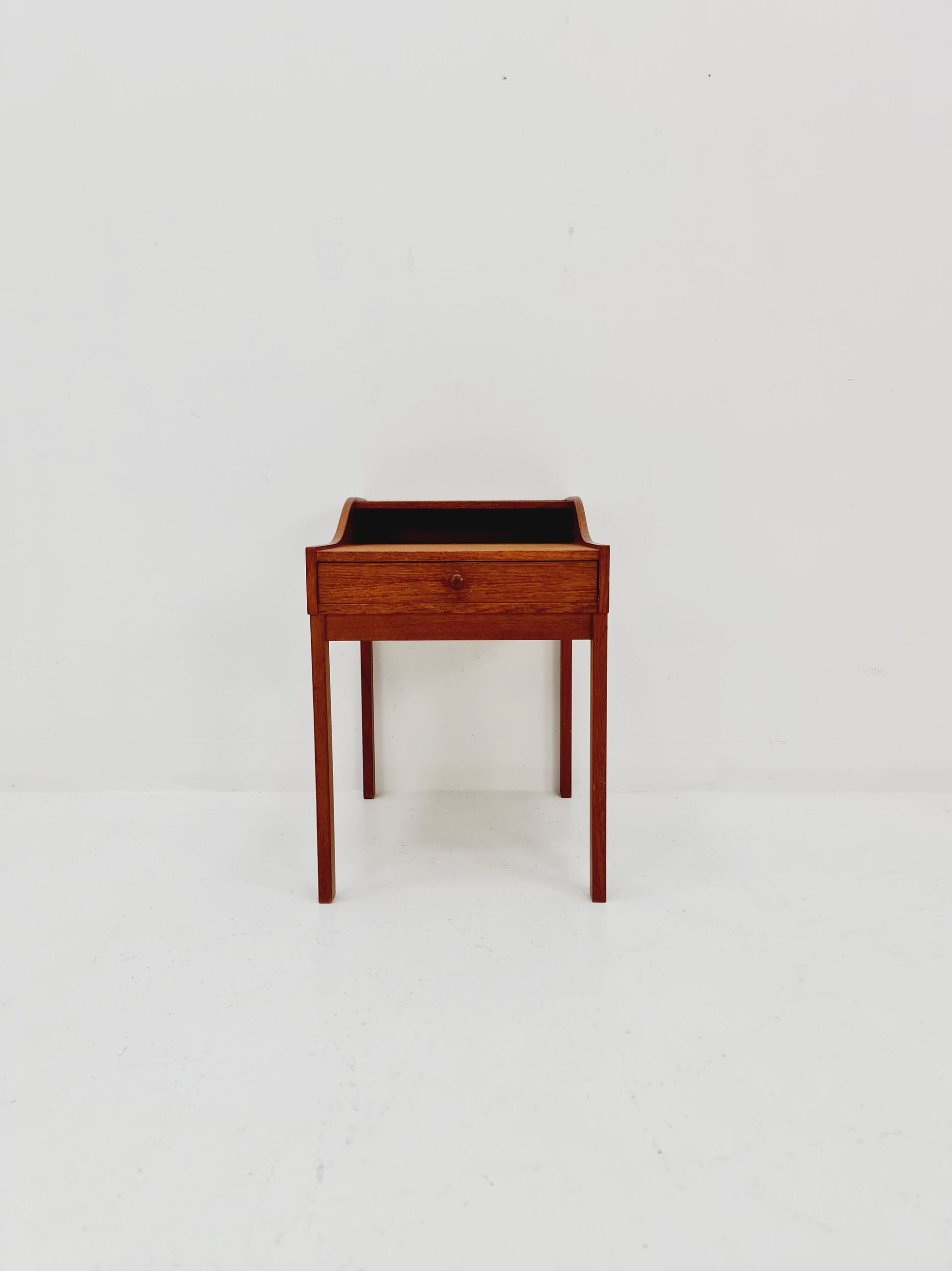 Mid century Scandinavian teak side table / bedside table, ,c1960s