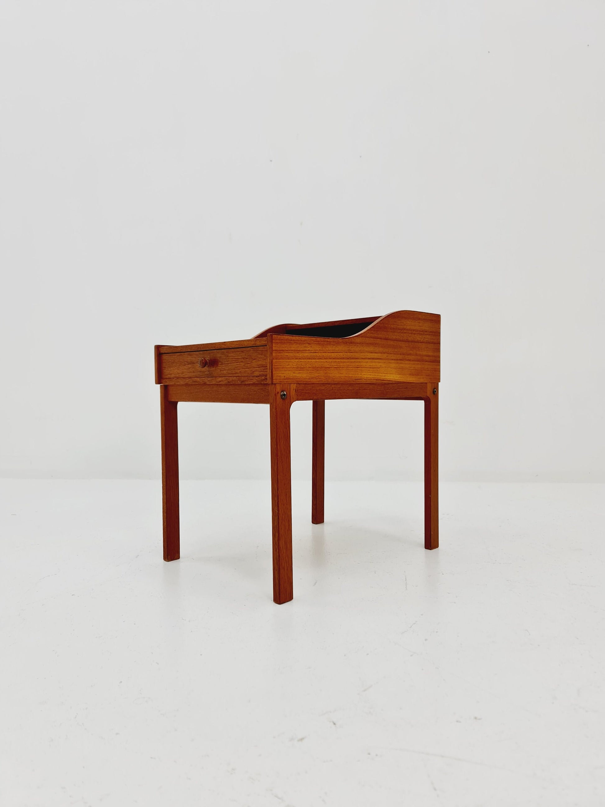 Mid century Scandinavian teak side table / bedside table, ,c1960s