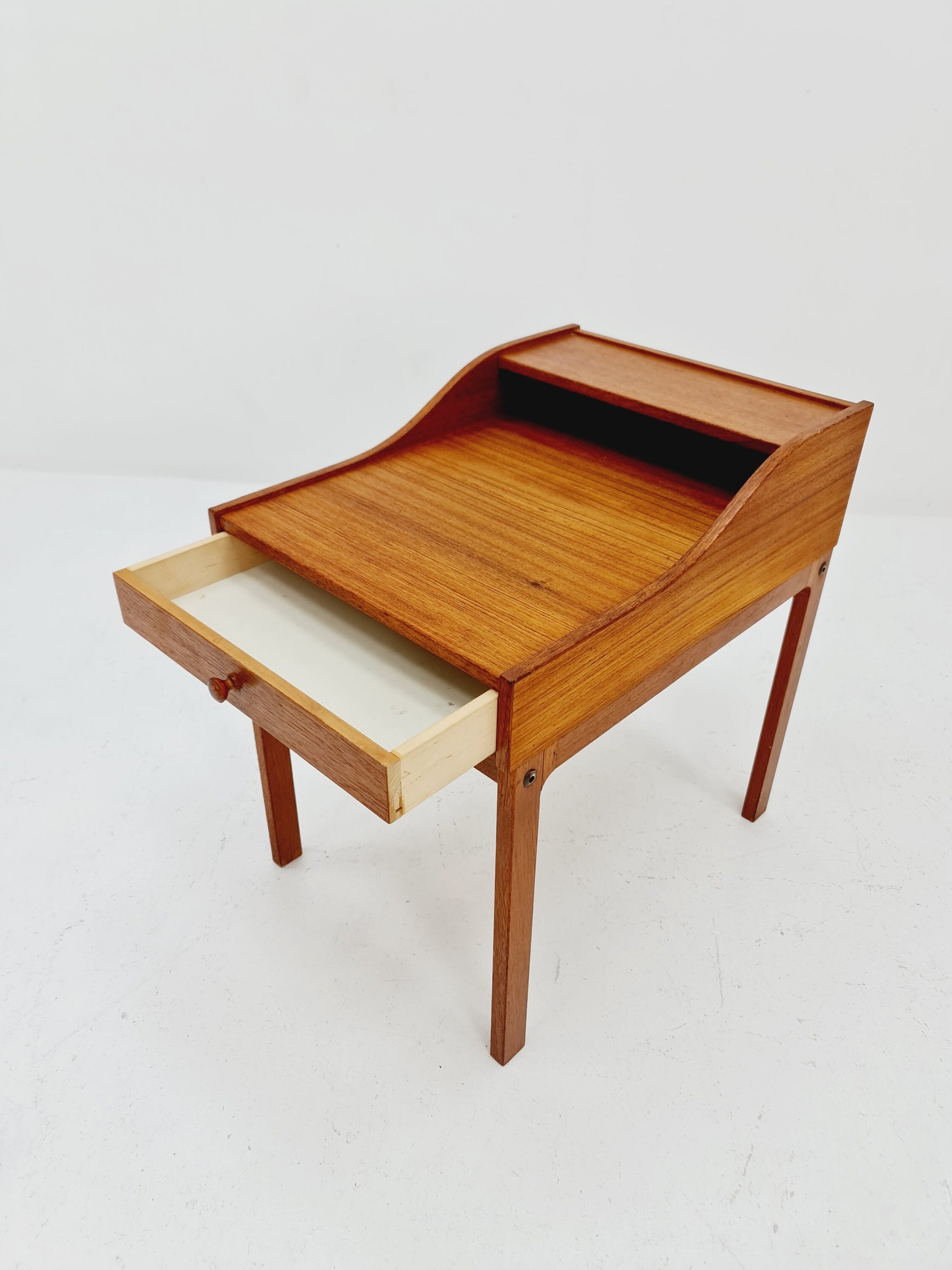 Mid century Scandinavian teak side table / bedside table, ,c1960s