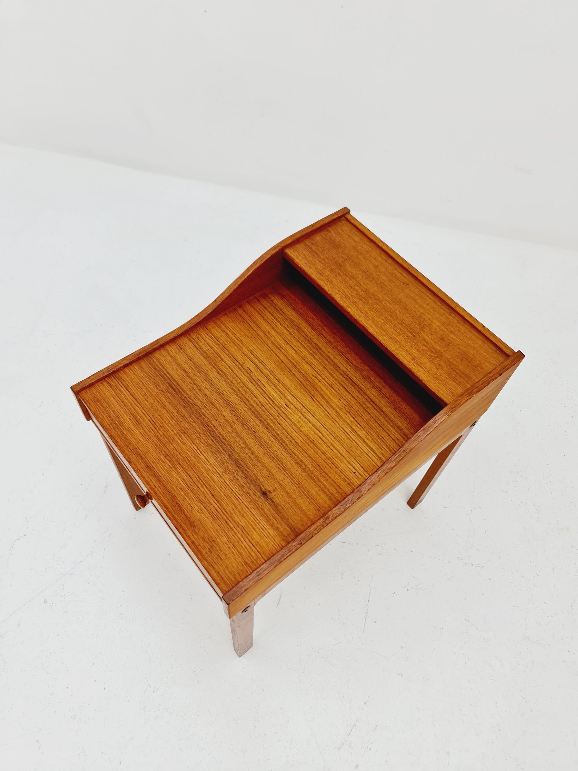 Mid century Scandinavian teak side table / bedside table, ,c1960s