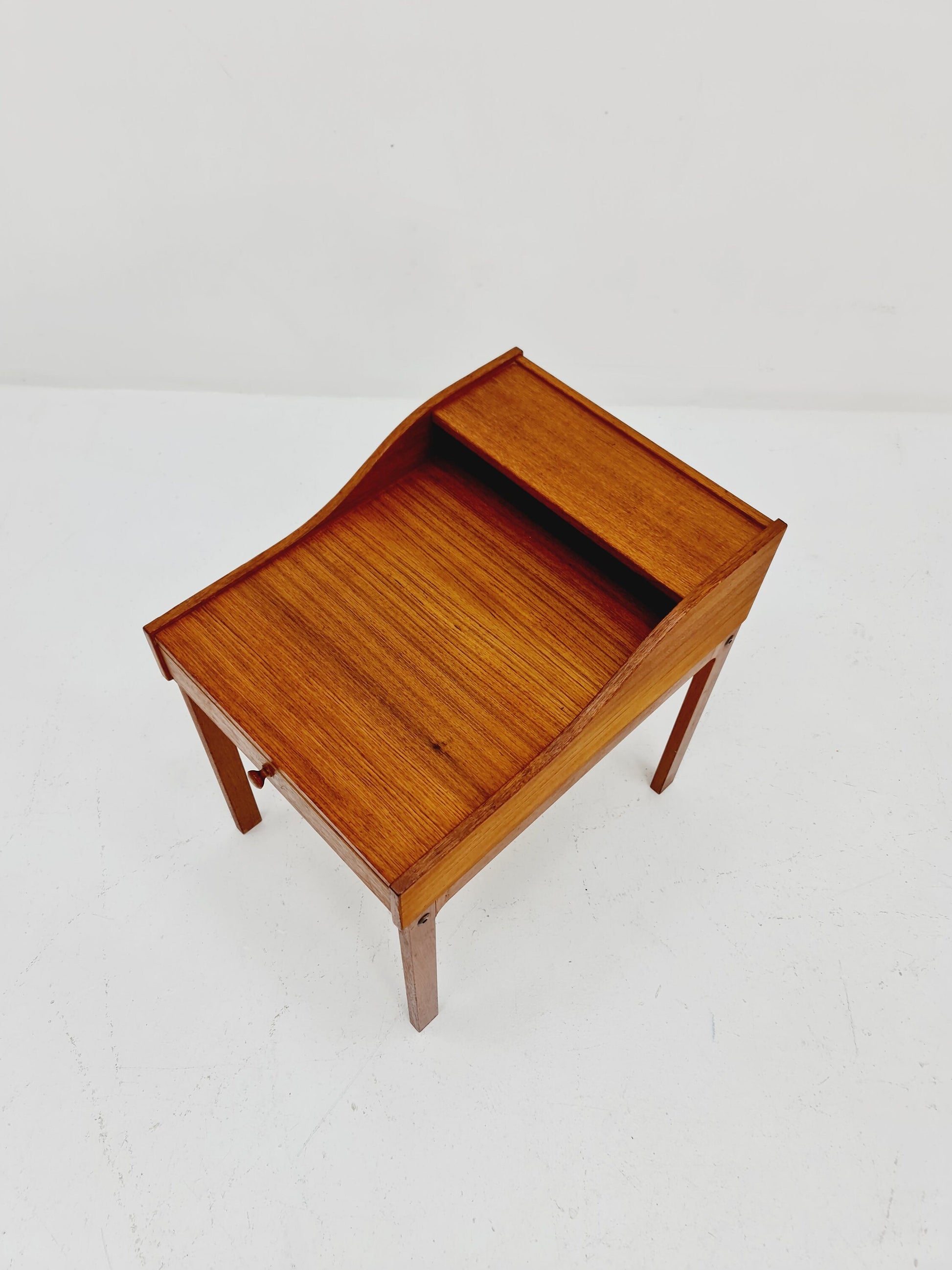 Mid century Scandinavian teak side table / bedside table, ,c1960s