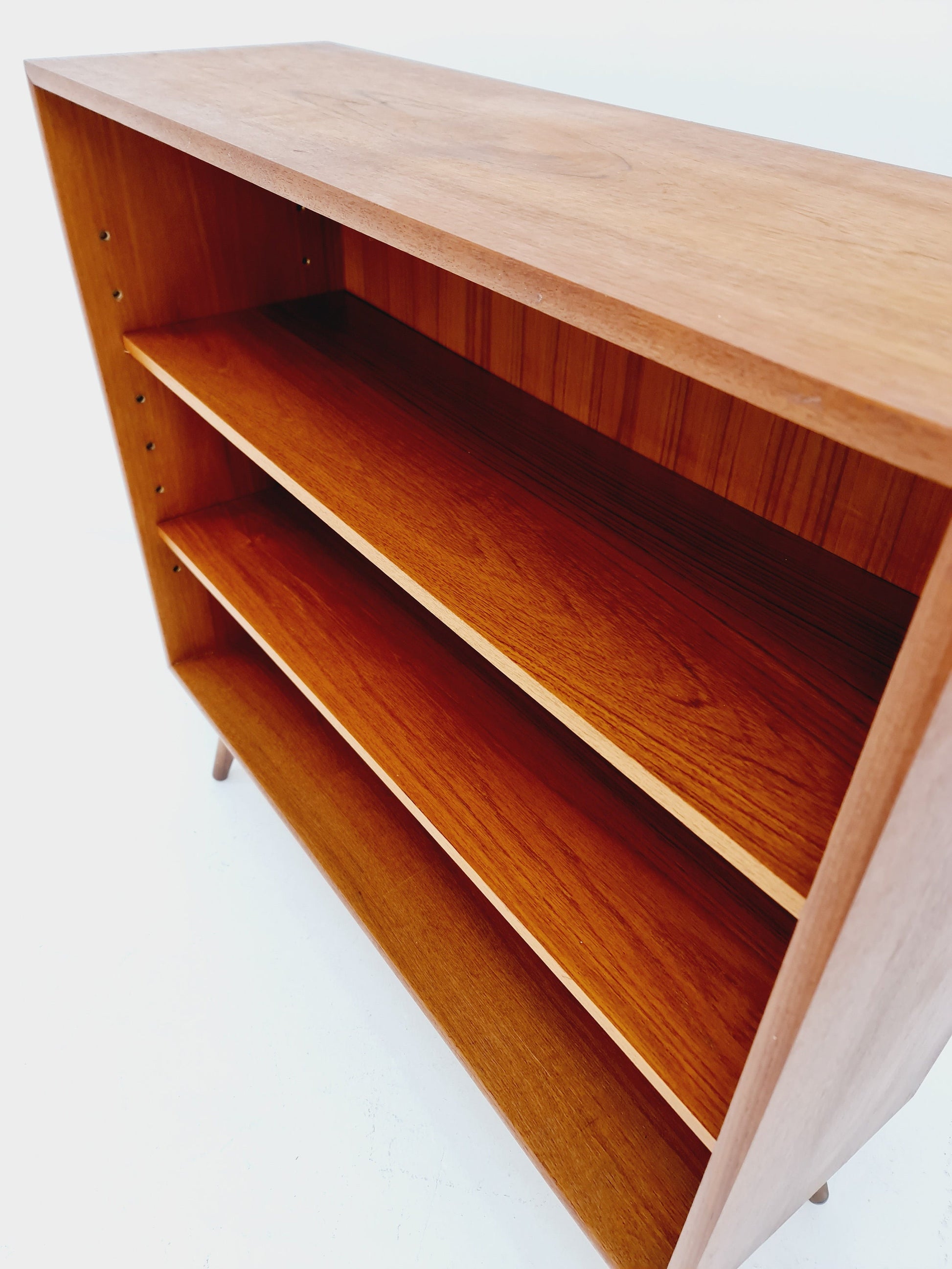Vintage German teak cabinet sideboard By KMK , 1960s