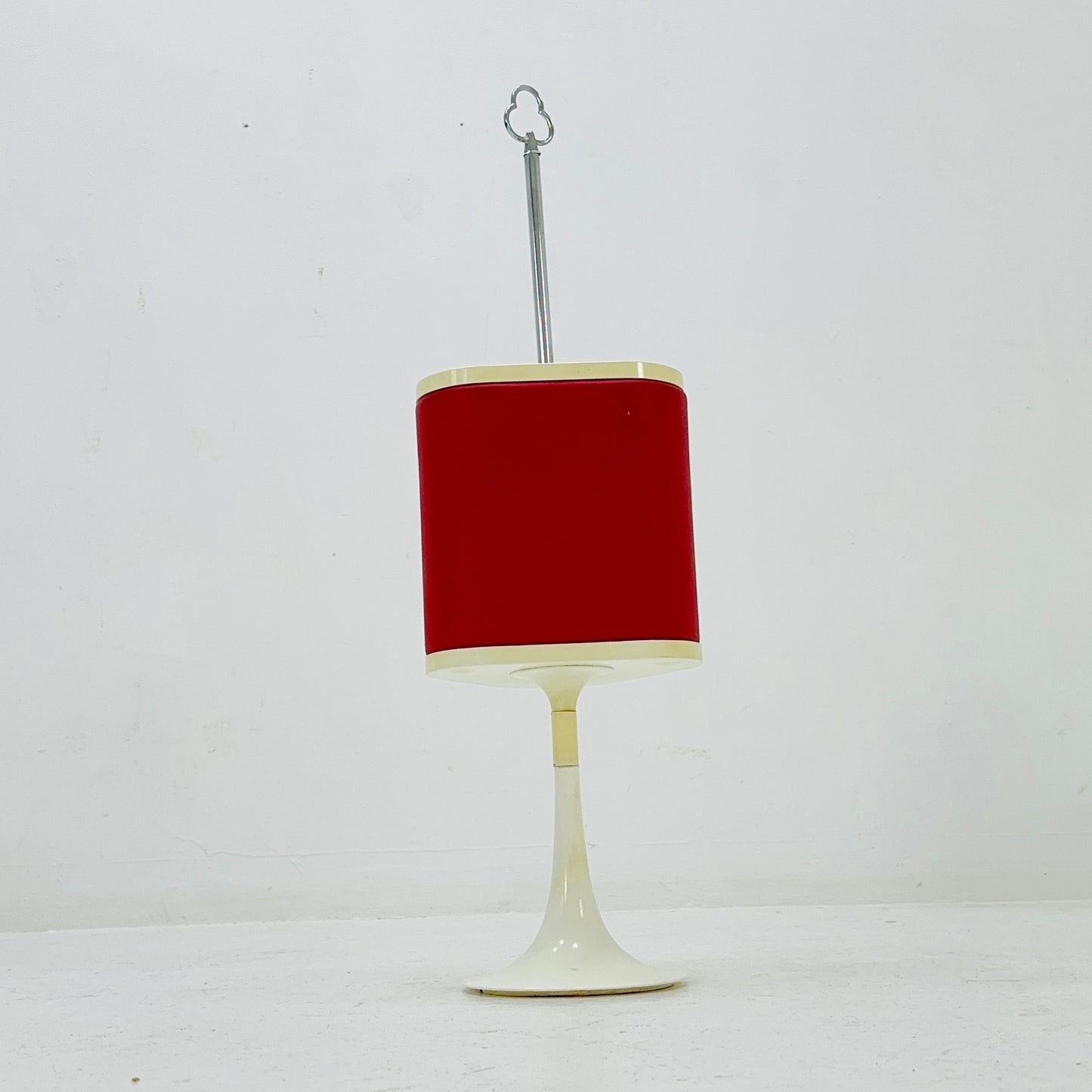 Space age red white bottle /drink holder 1970s