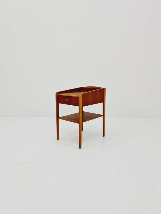 Midcentury danish Teak Vintage Side table by A.B Erik Andersson straight from the sixties