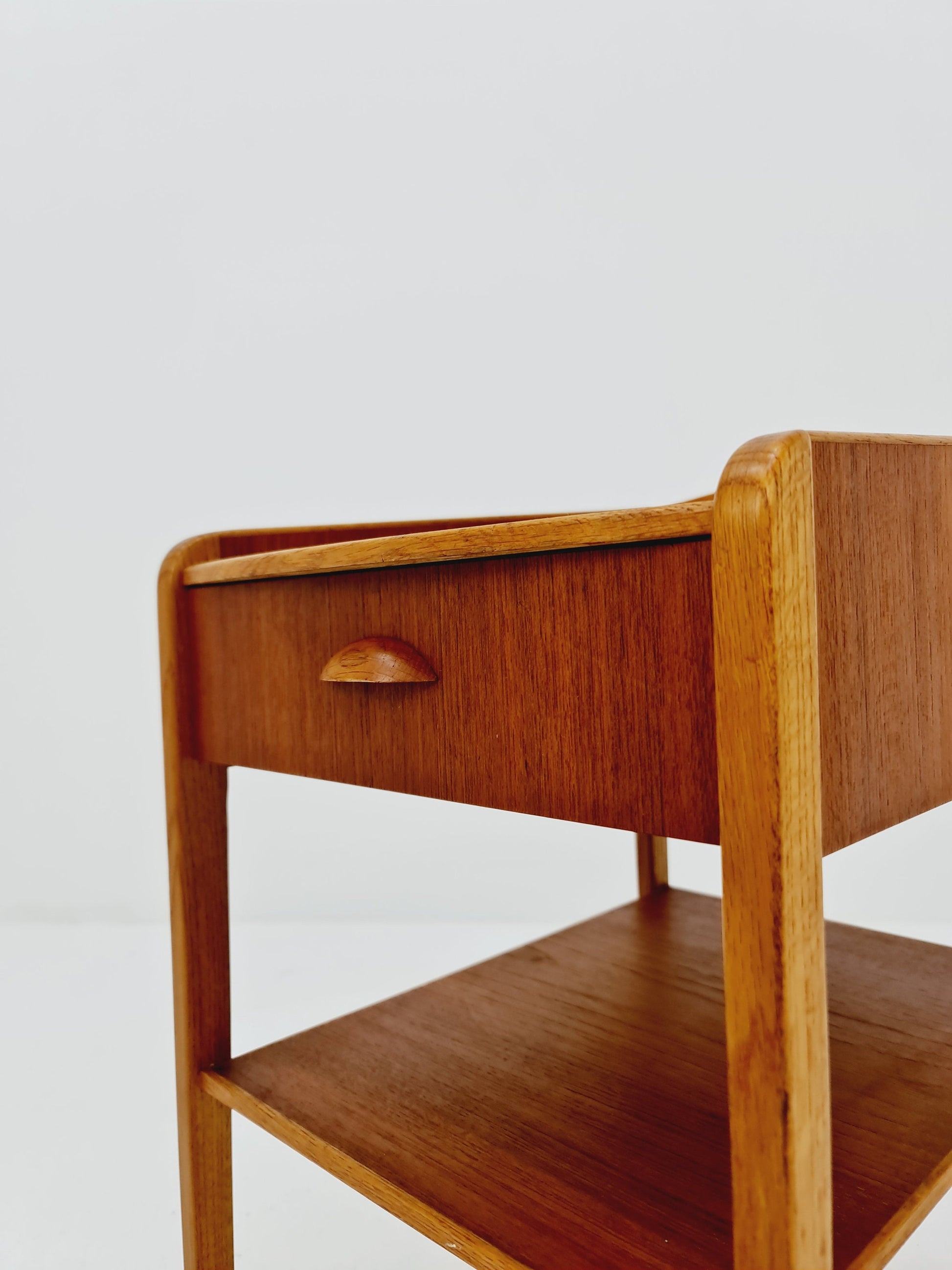Midcentury danish Teak Vintage Side table by A.B Erik Andersson straight from the sixties