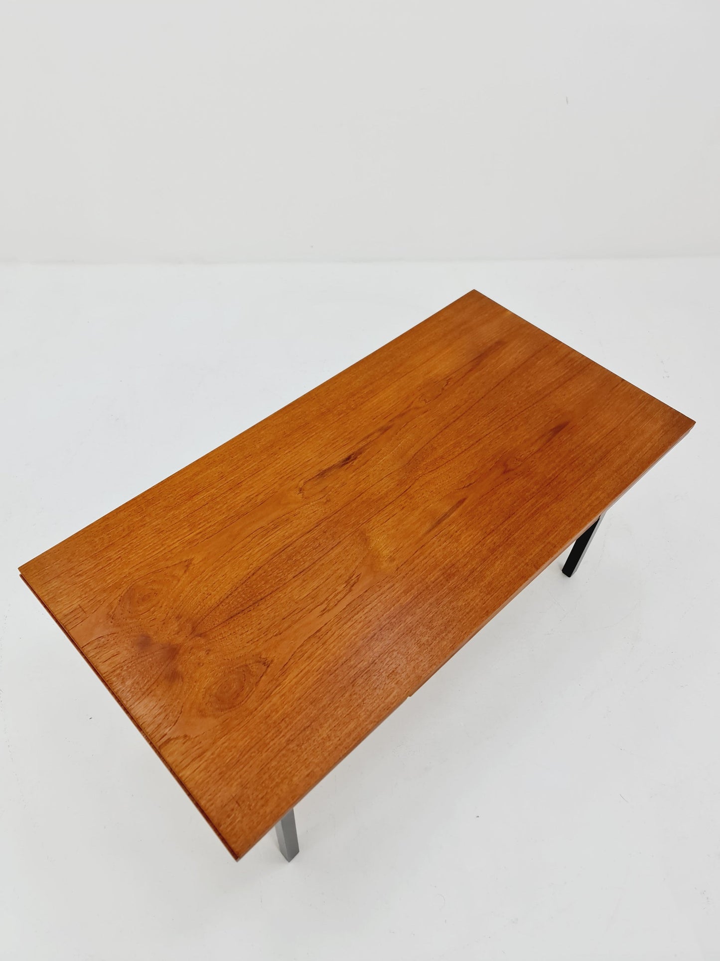Dining German teak vintage extendable table, 1950s