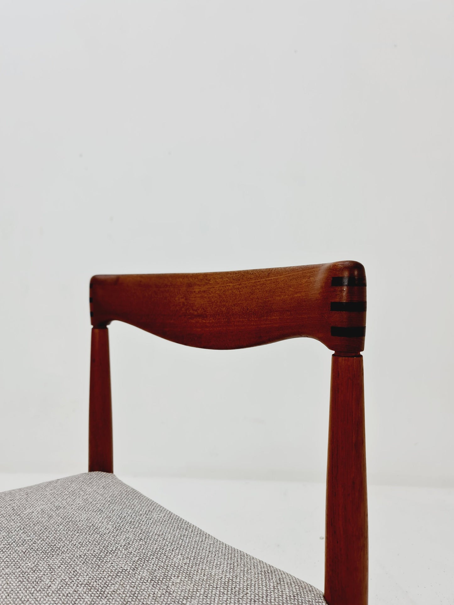 Danish teak dining chair by H. W. Klein for Bramin, 1960s,