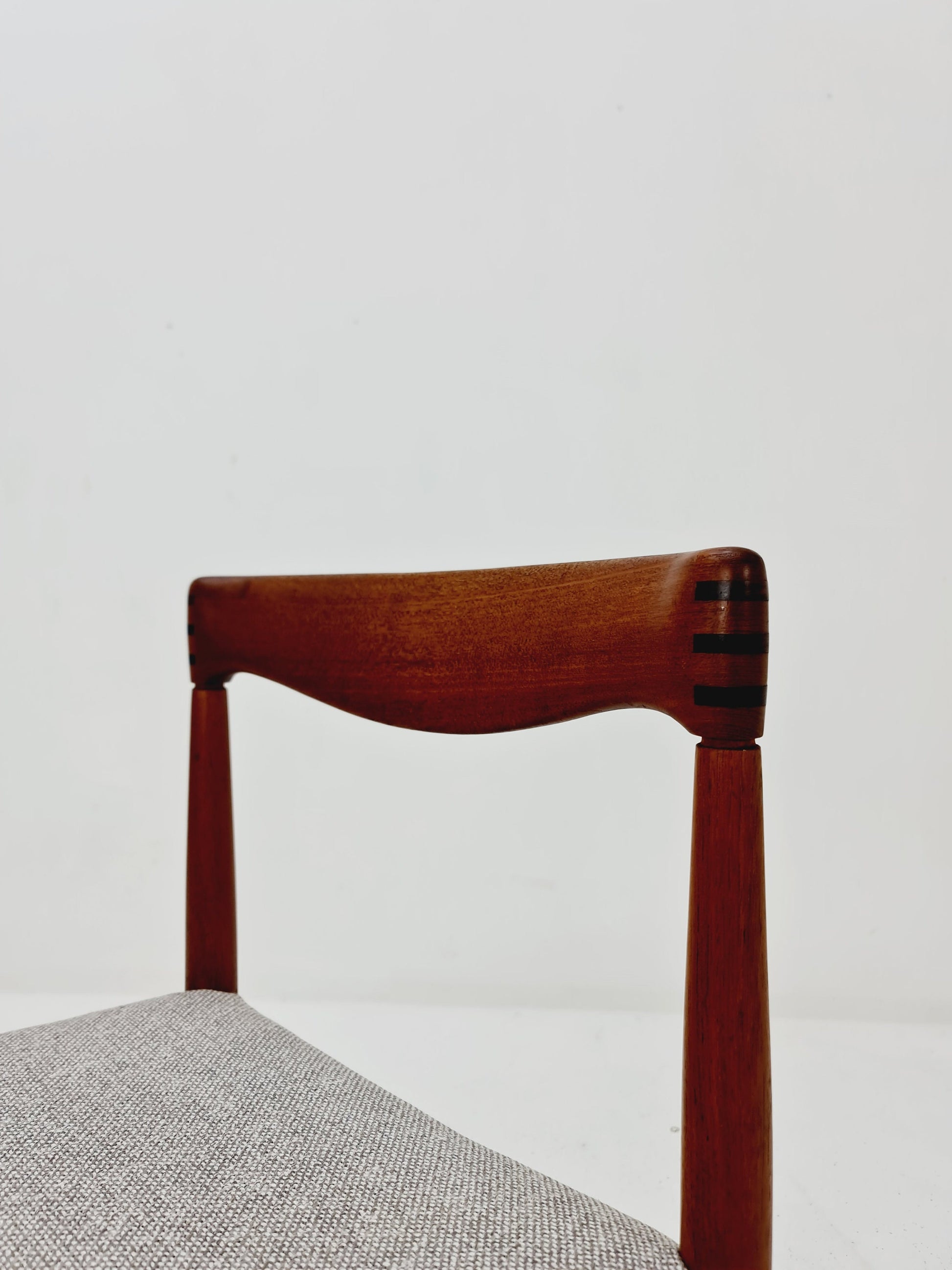 Danish teak dining chair by H. W. Klein for Bramin, 1960s,