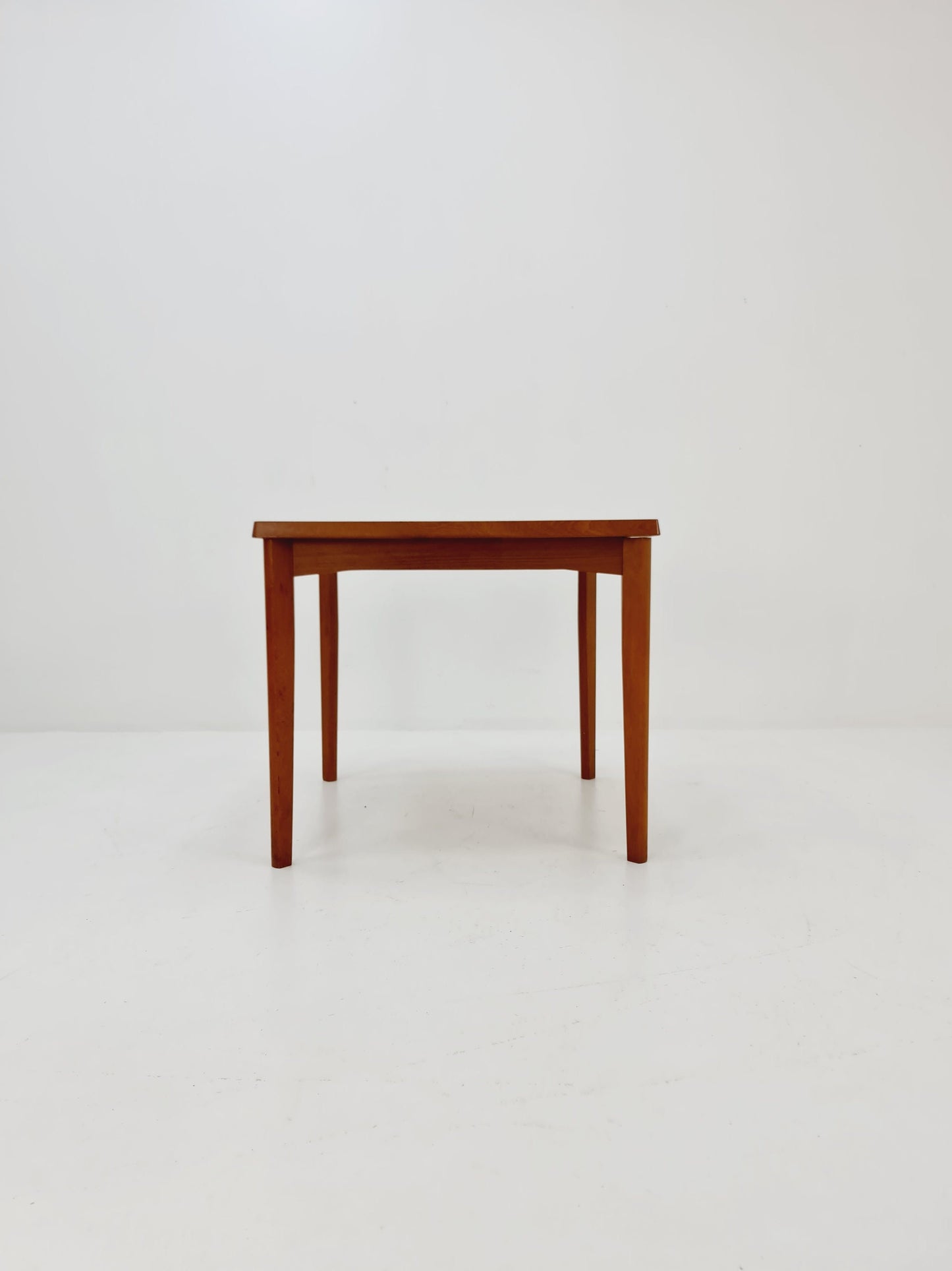Danish Henning Kjaernulf rectangular teak table with two extension leaves, Denmark 1960s