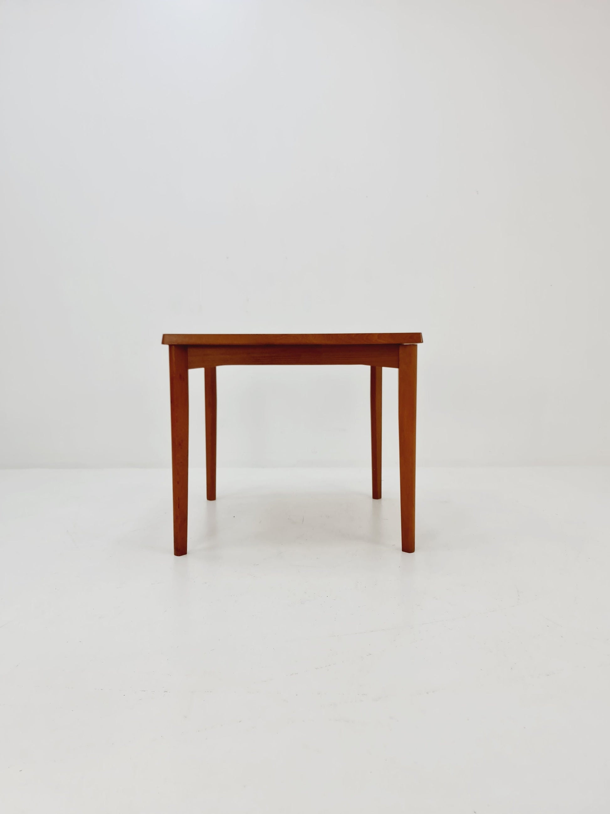 Danish Henning Kjaernulf rectangular teak table with two extension leaves, Denmark 1960s