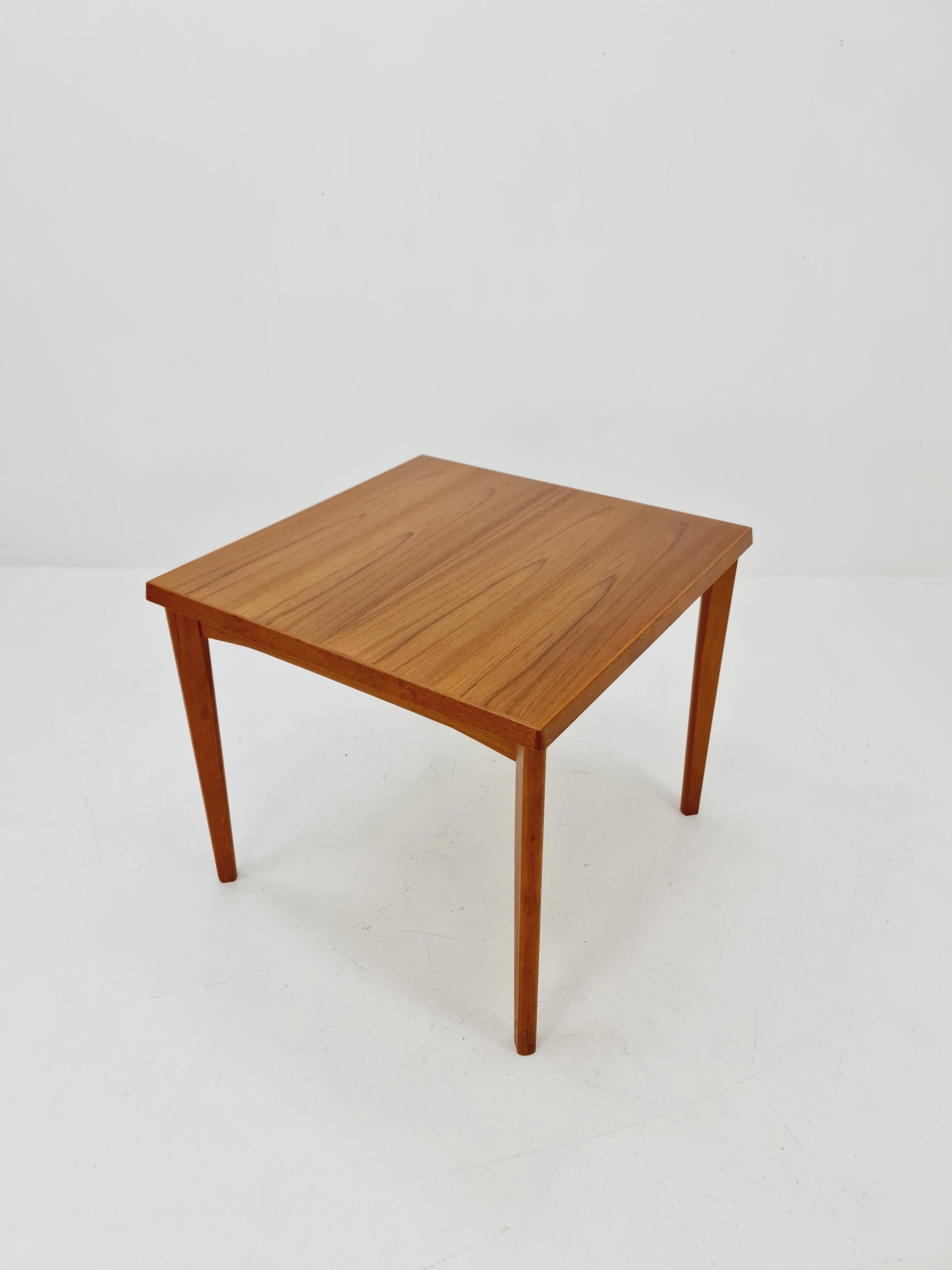 Danish Henning Kjaernulf rectangular teak table with two extension leaves, Denmark 1960s