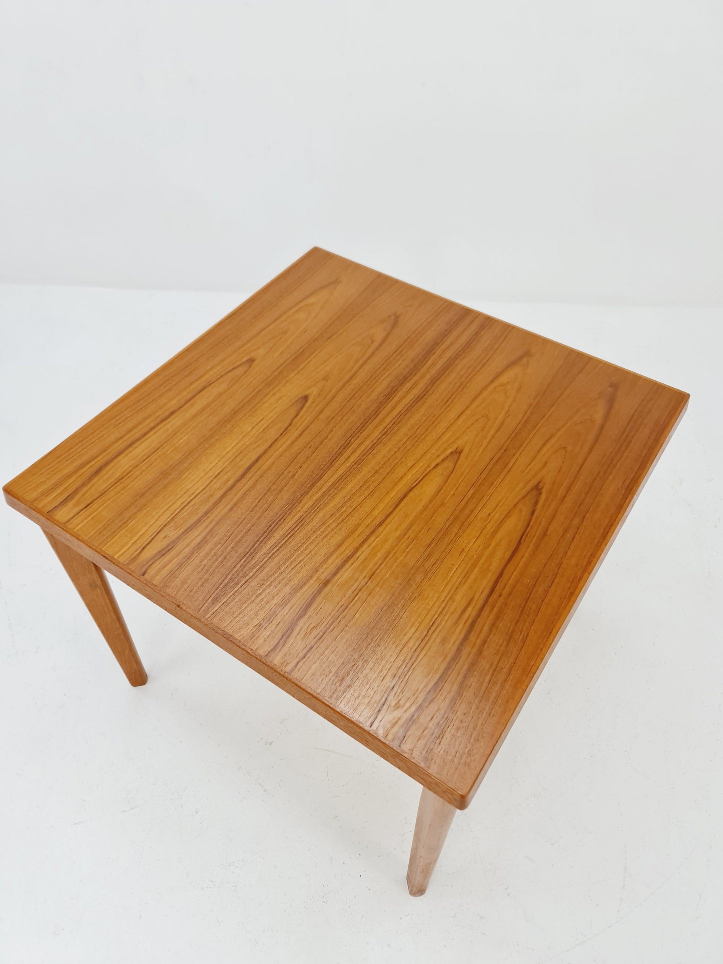Danish Henning Kjaernulf rectangular teak table with two extension leaves, Denmark 1960s