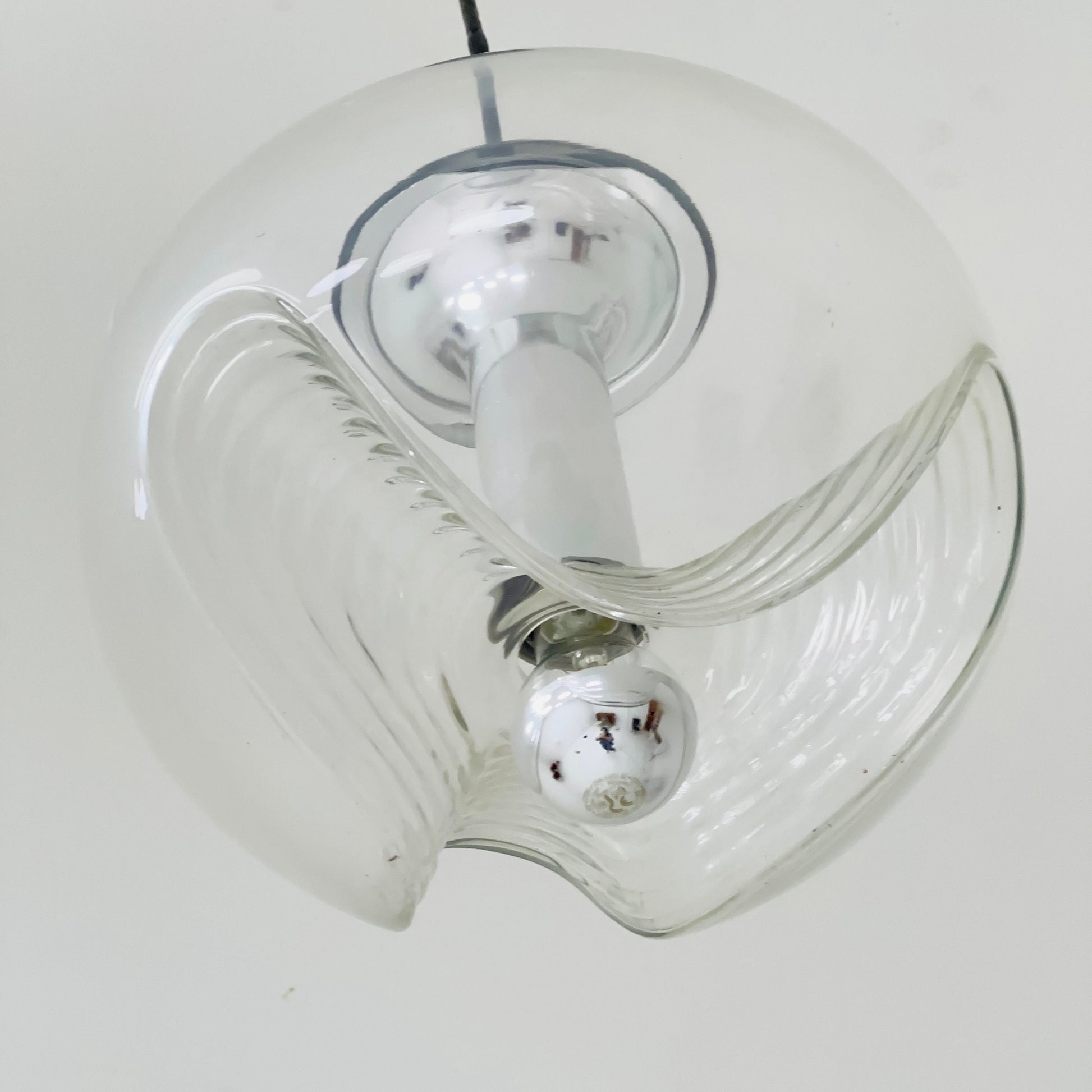 Large Pendant lamp by Koch -Loewy for Peill & Putzler, 1970s