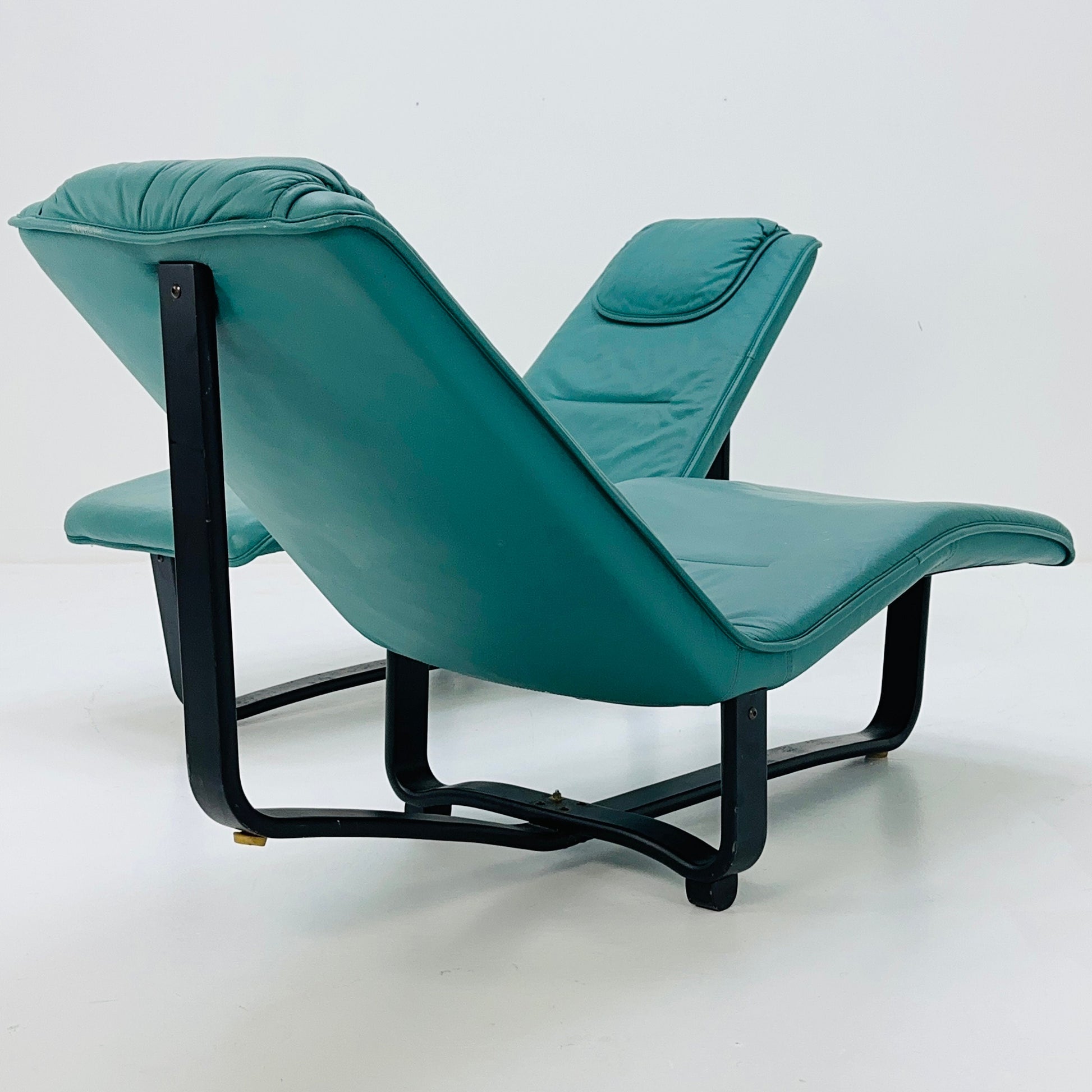 1 of 2 Mid century Norwegian Siesta Reclinable Lounge Chair by Ingmar Relling & Knut Relling for Westnofa, 1970s