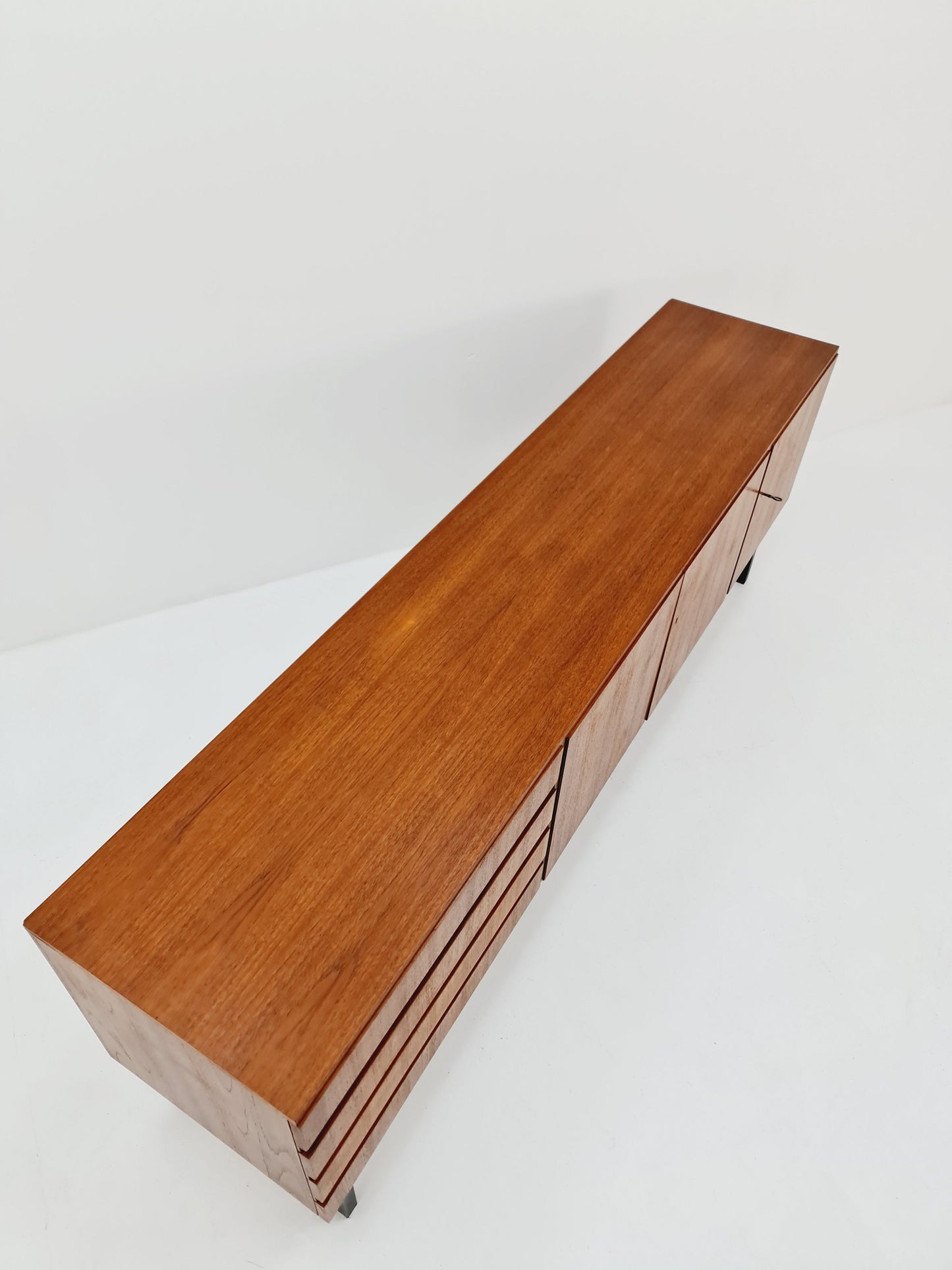 Rare Mid Century Modern Teak German sideboard, 1960s