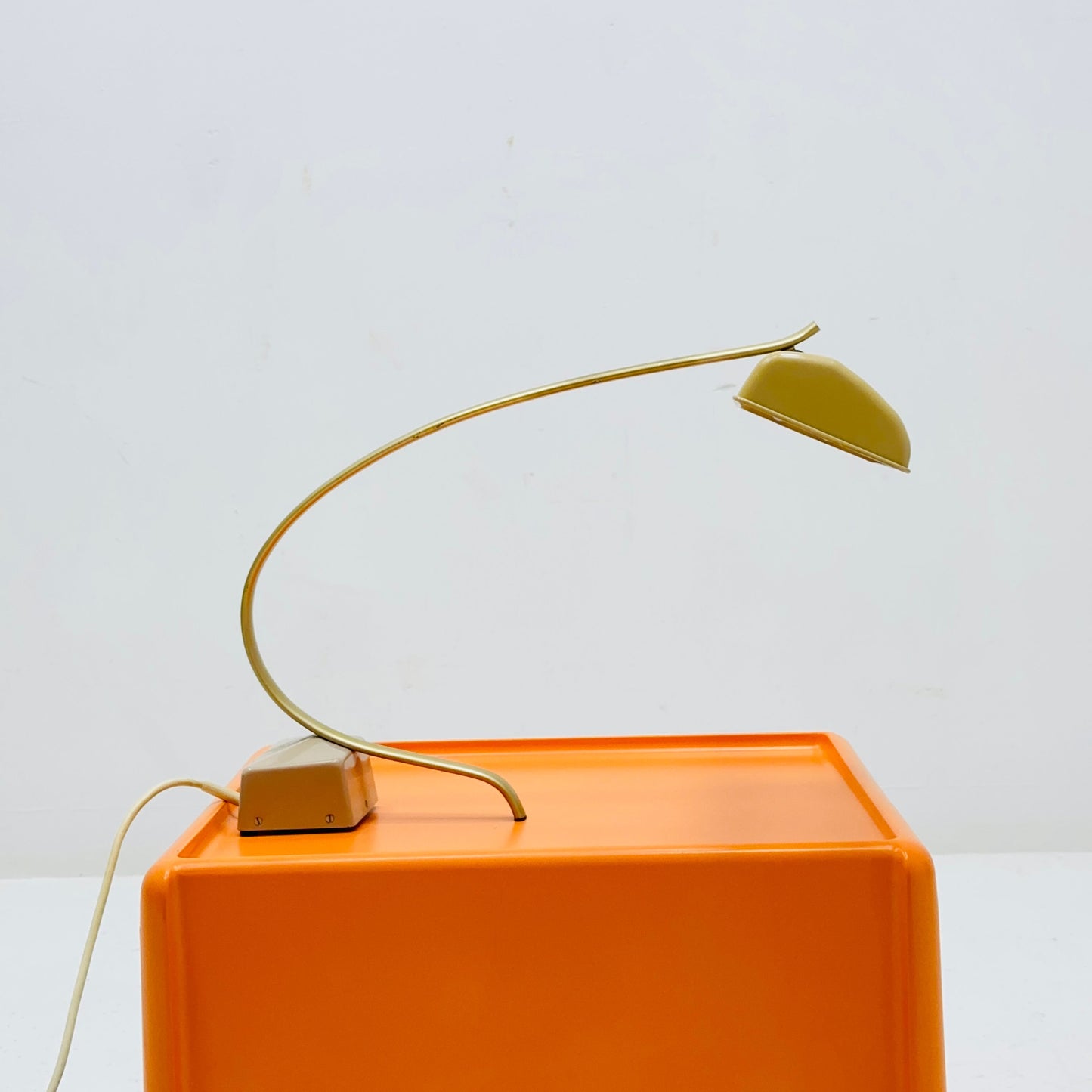 Mid century metal adjustable Desk lamp 1960s