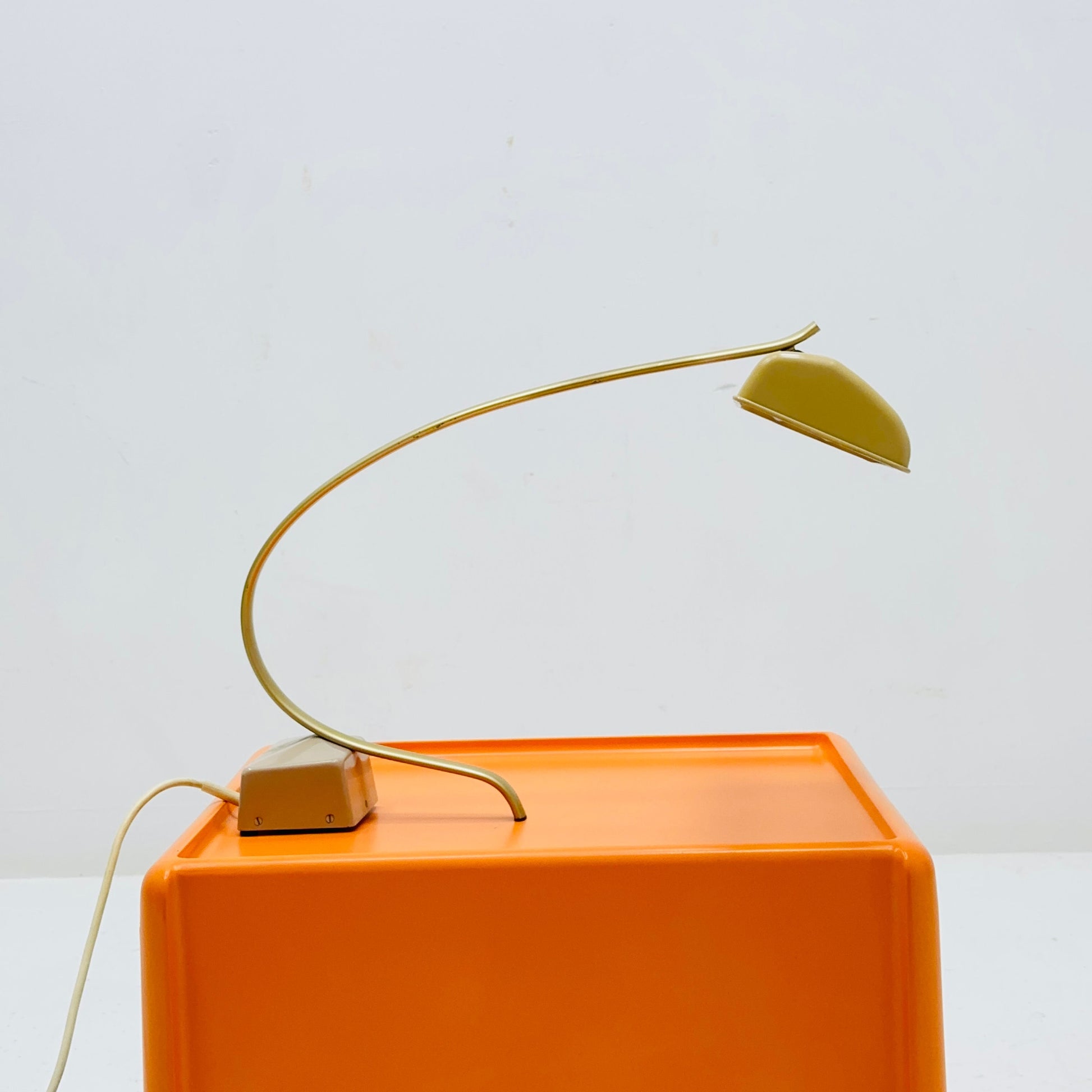 Mid century metal adjustable Desk lamp 1960s