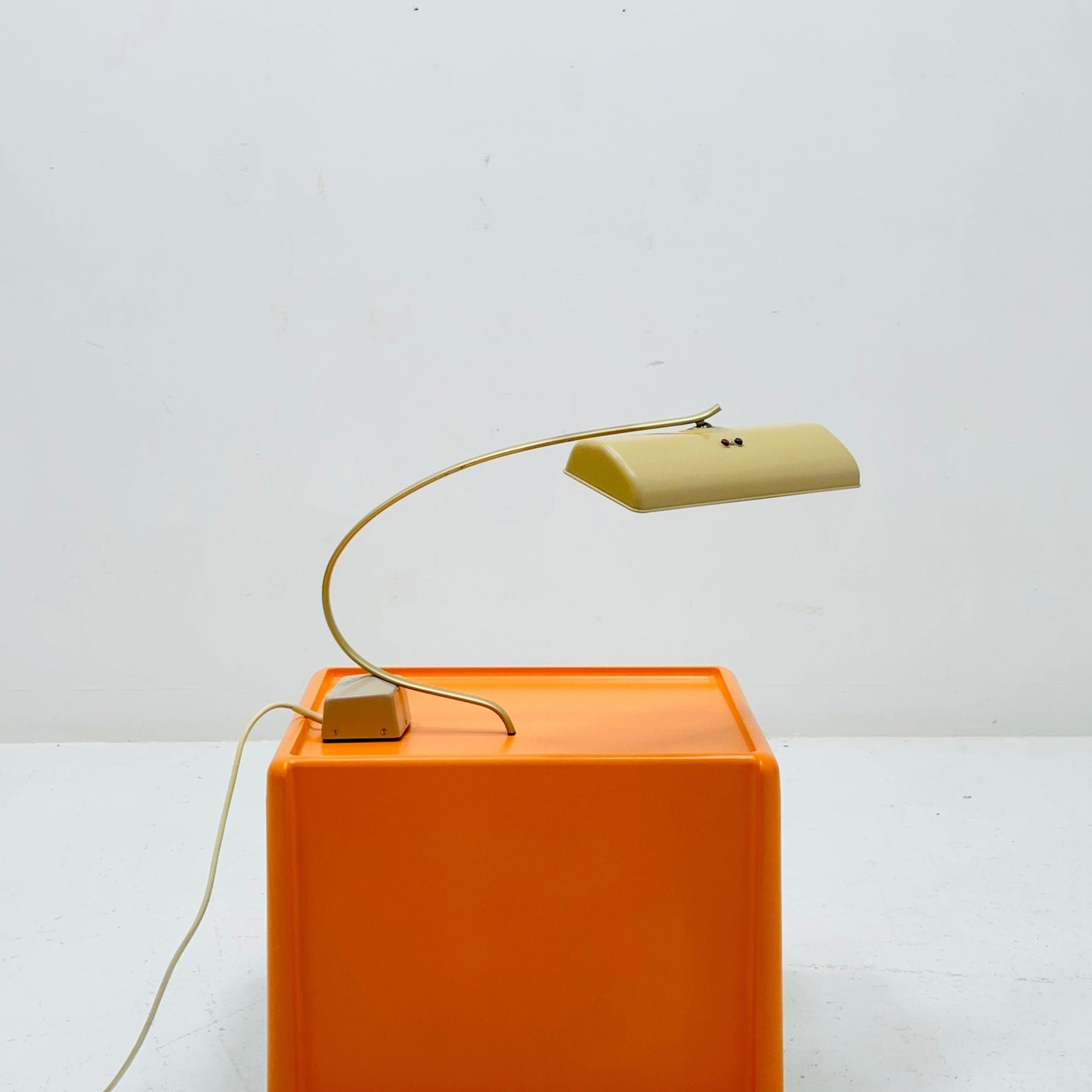 Mid century metal adjustable Desk lamp 1960s