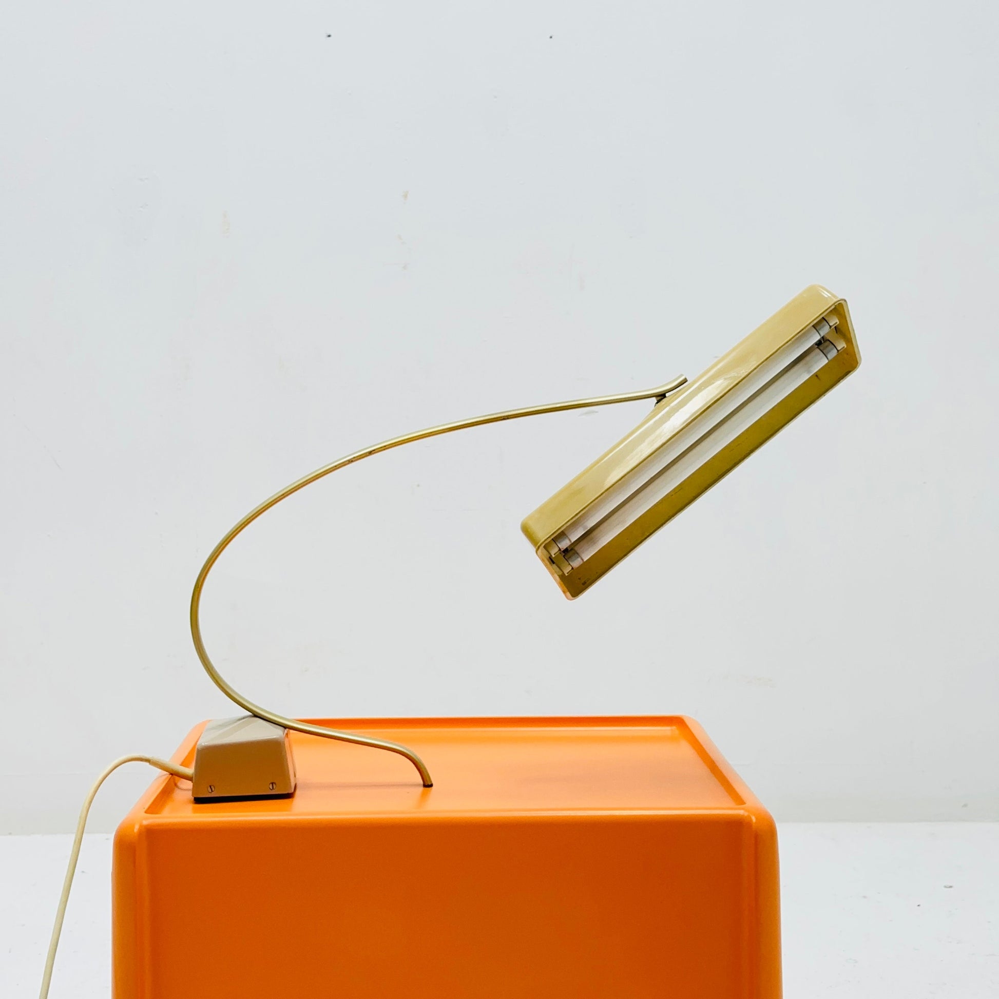 Mid century metal adjustable Desk lamp 1960s