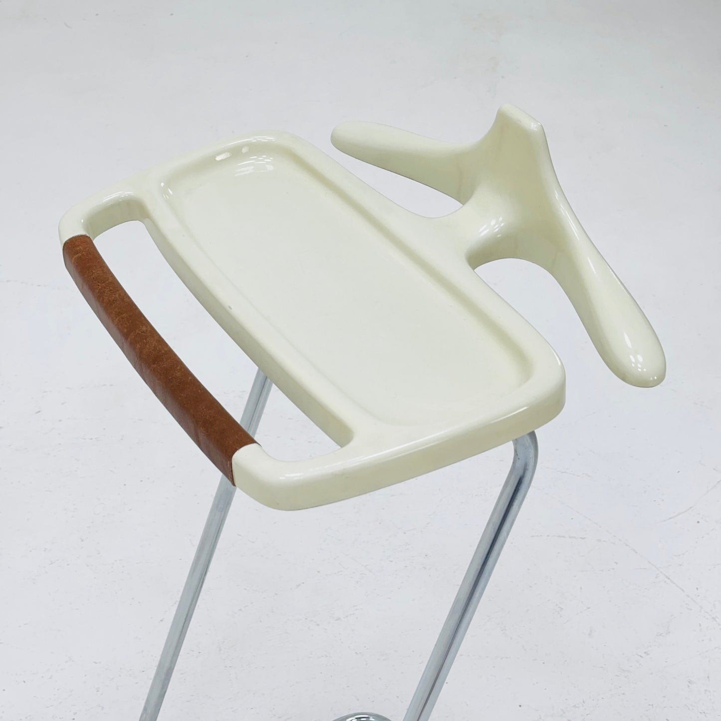 Rare space age Opal valet / clothes rack /dressboy 1970s