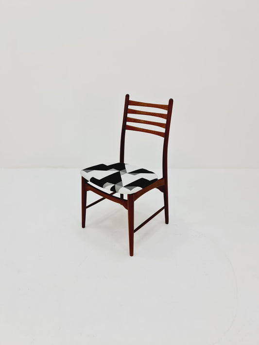 German teak dining chair by Georg Leowald for wilkhan 1960s,