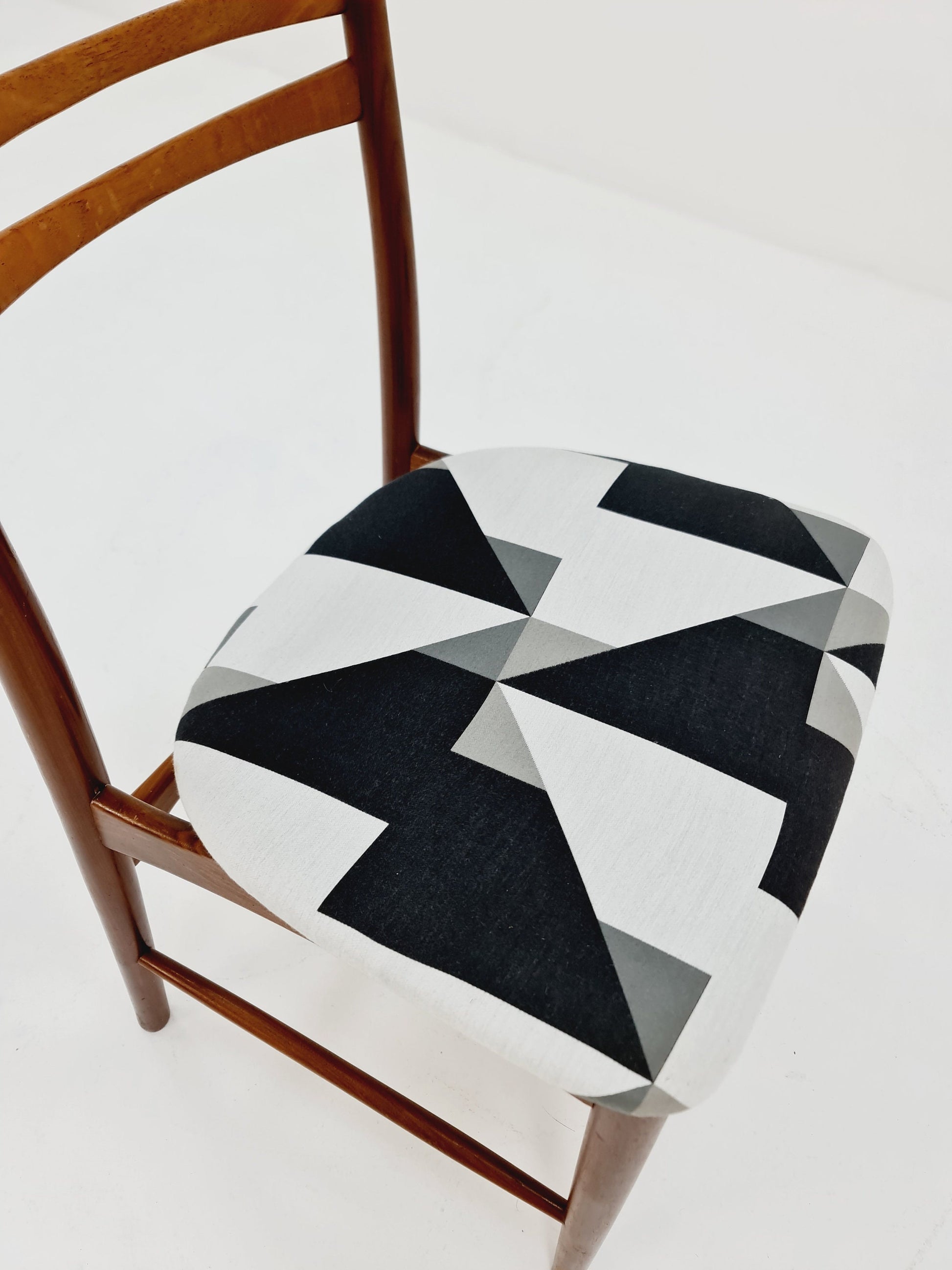 German teak dining chair by Georg Leowald for wilkhan 1960s,