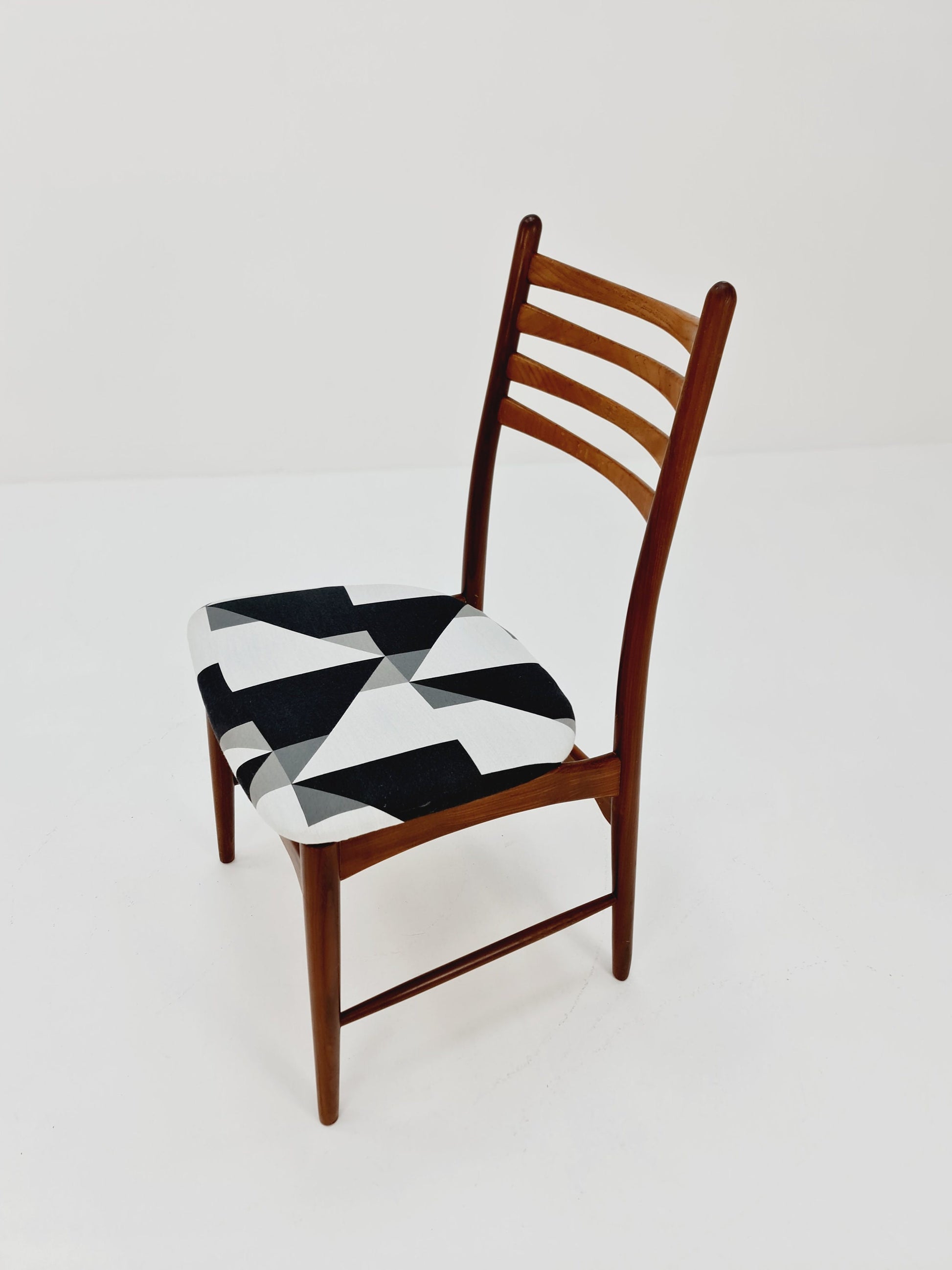 German teak dining chair by Georg Leowald for wilkhan 1960s,