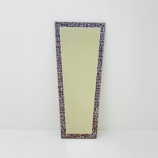 mid century Mosaik XL wall mirror Germany 1960s