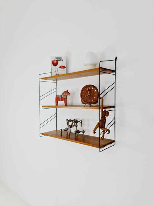 String shelf-system by WHB German walnut , 1950s