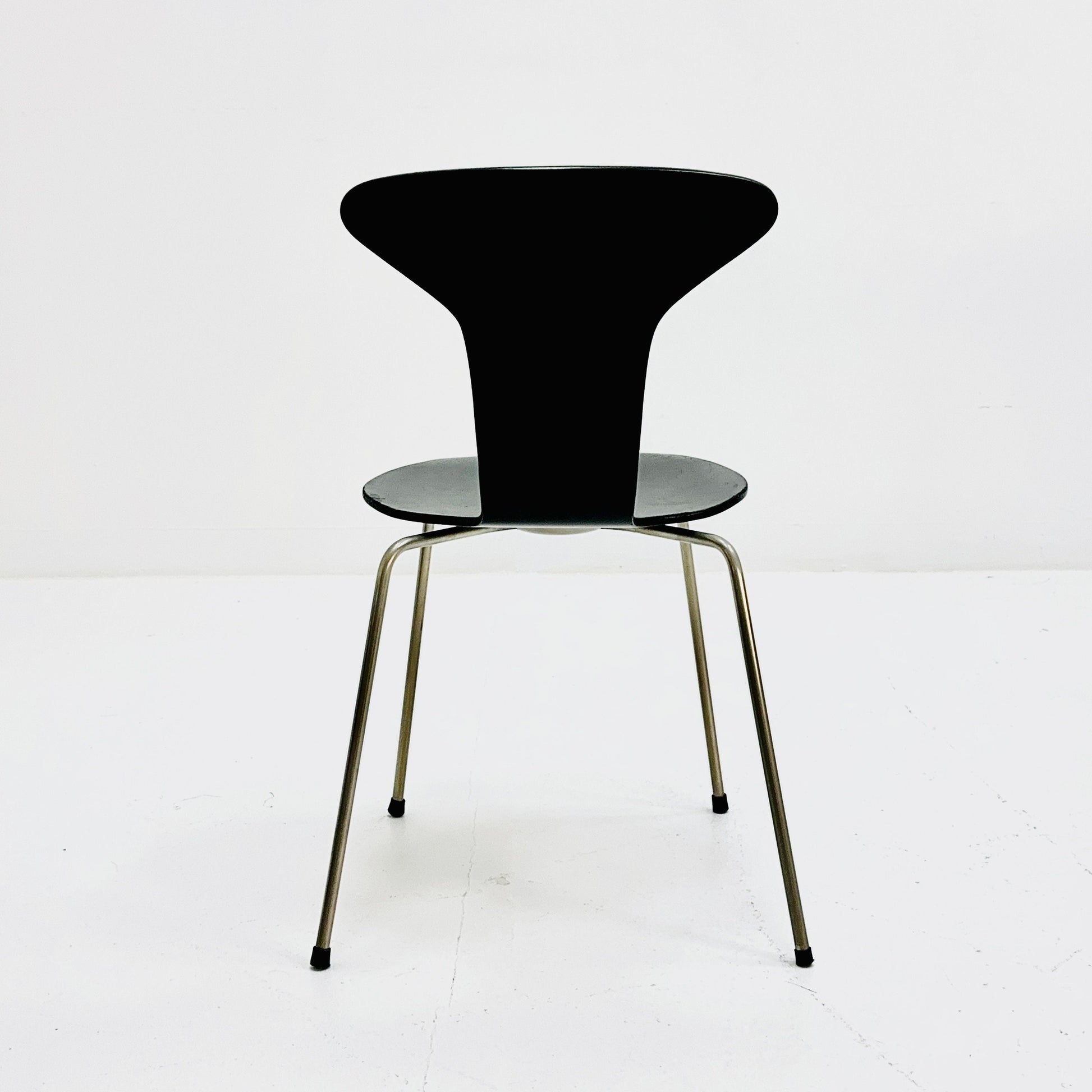 set of 4 mid century Mosquito model 3105 dining chairs by Arne Jacobsen for Fritz Hansen Denmark 1960s