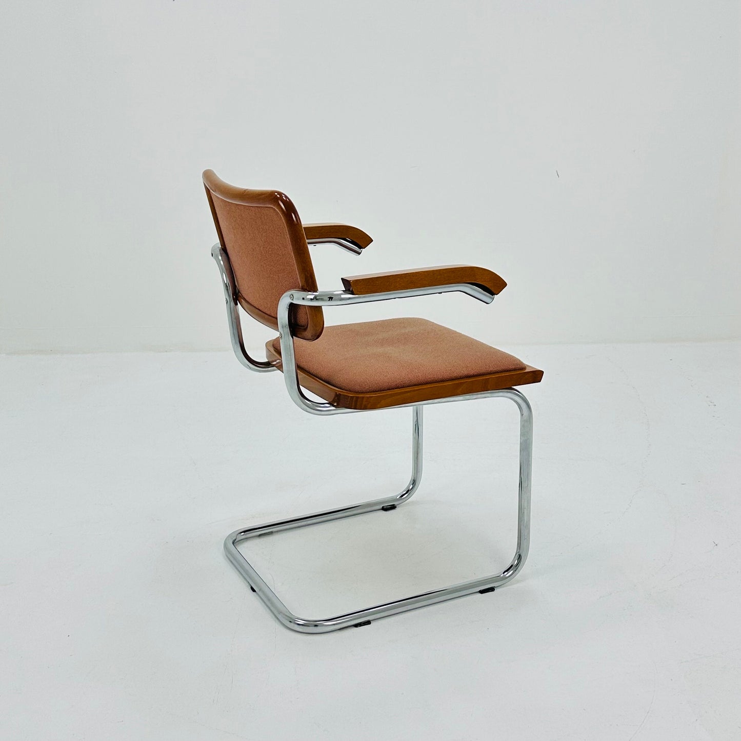 1 of 6 Marcel Breuer B32 upholstered Cesca Armchair, bauhaus design by Bene
