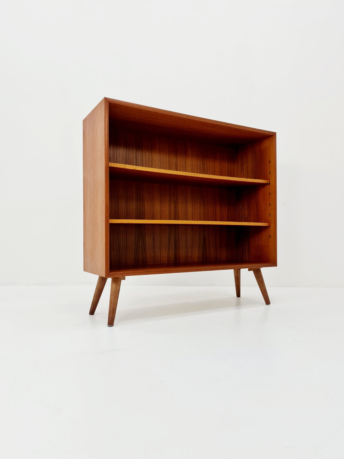 Vintage German teak cabinet sideboard By KMK , 1960s