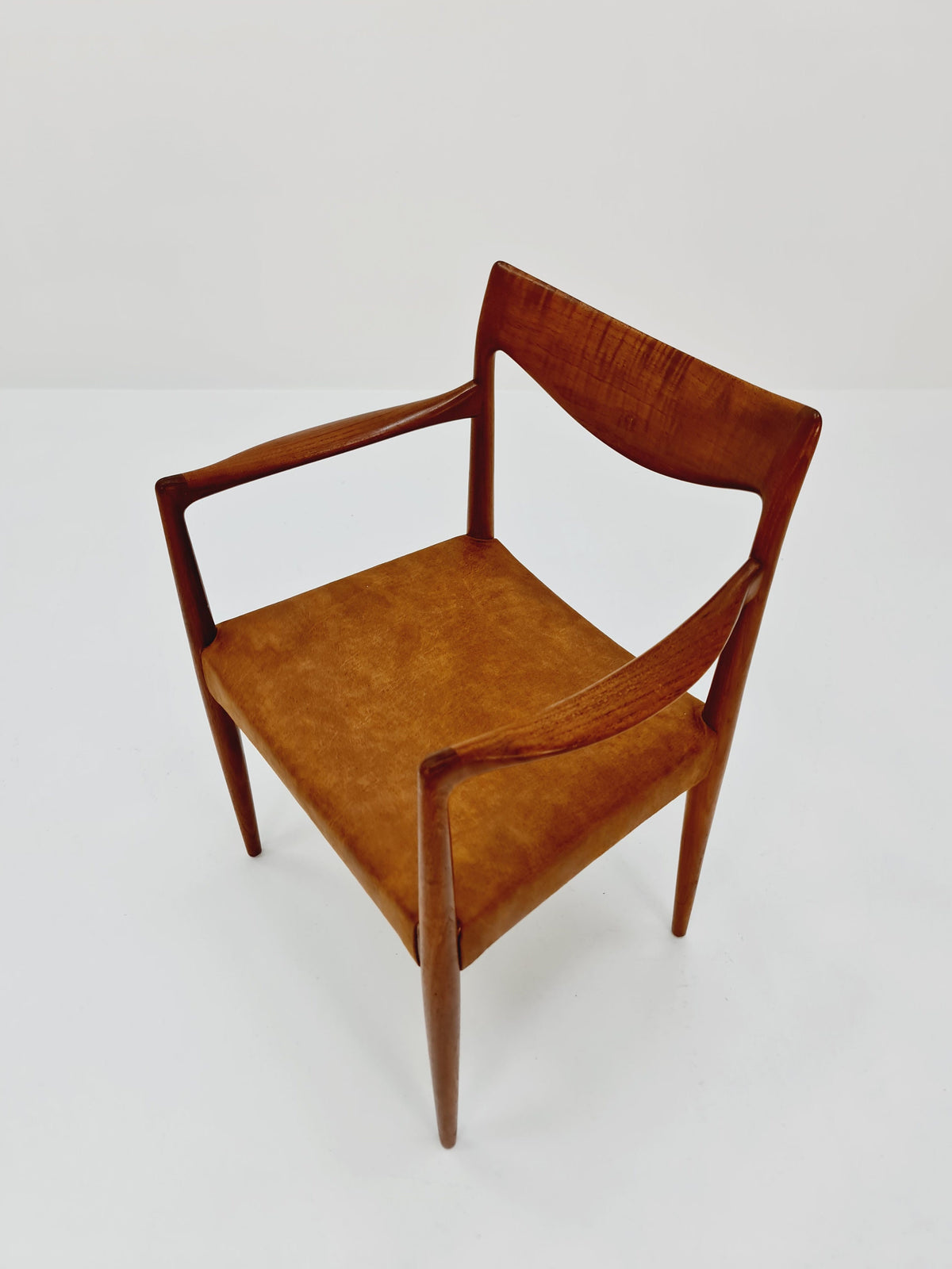 Rare Teak Armchair By Rolf Rastad & Adolf Relling Norway 1960s