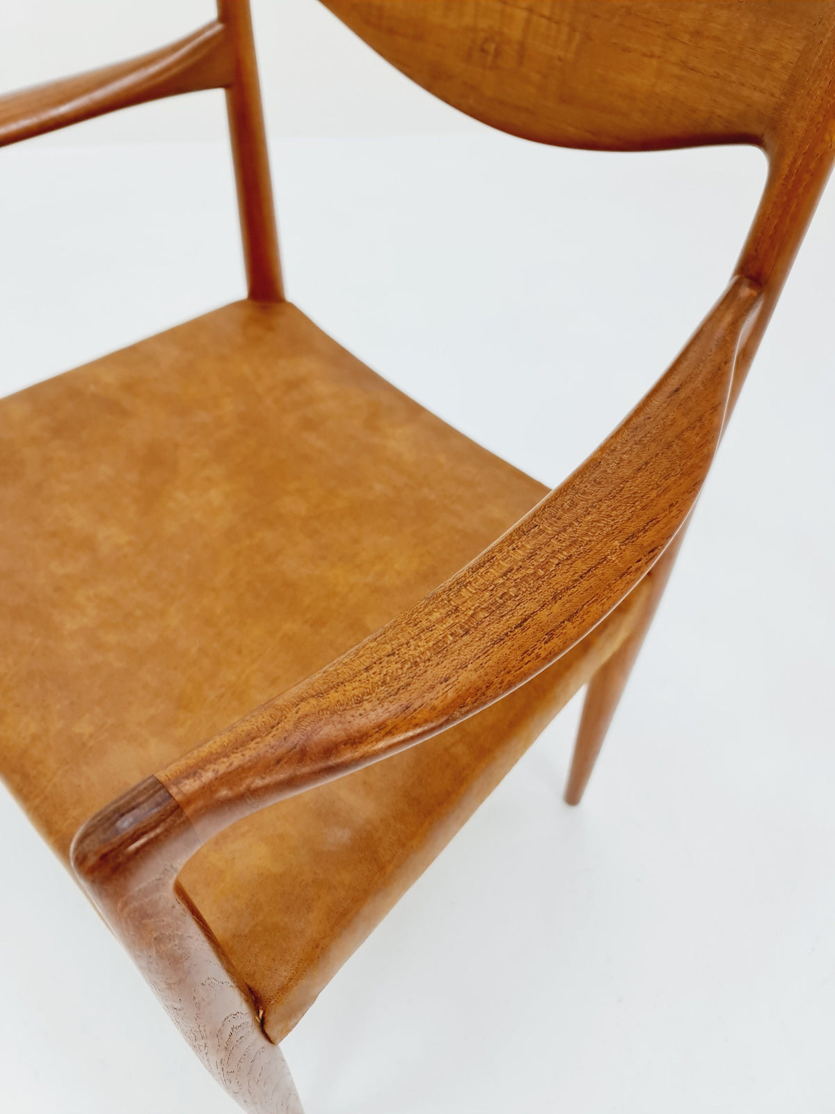 Rare Teak Armchair By Rolf Rastad & Adolf Relling Norway 1960s
