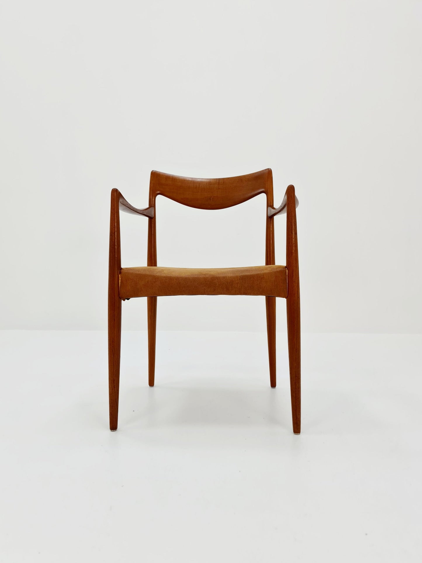 Rare Teak Armchair By Rolf Rastad & Adolf Relling Norway 1960s